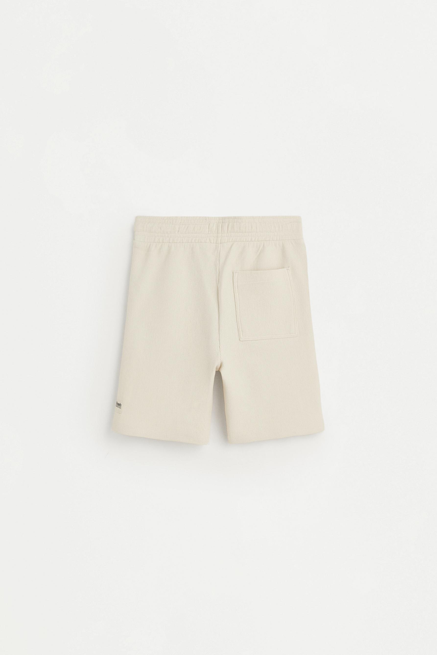 Ottoman Bermuda shorts — ECRU
