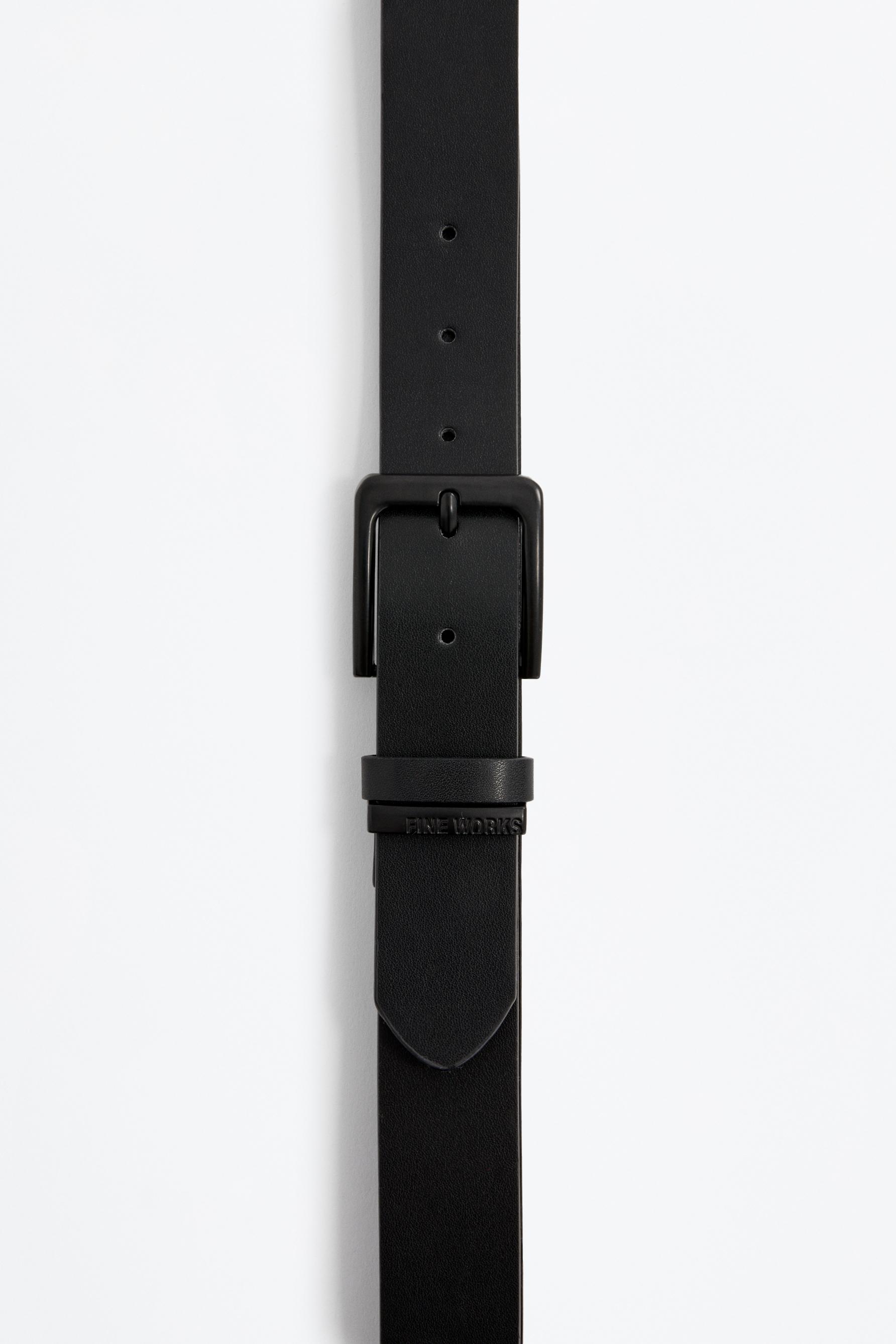 Basic dress belt — BLACK TONE
