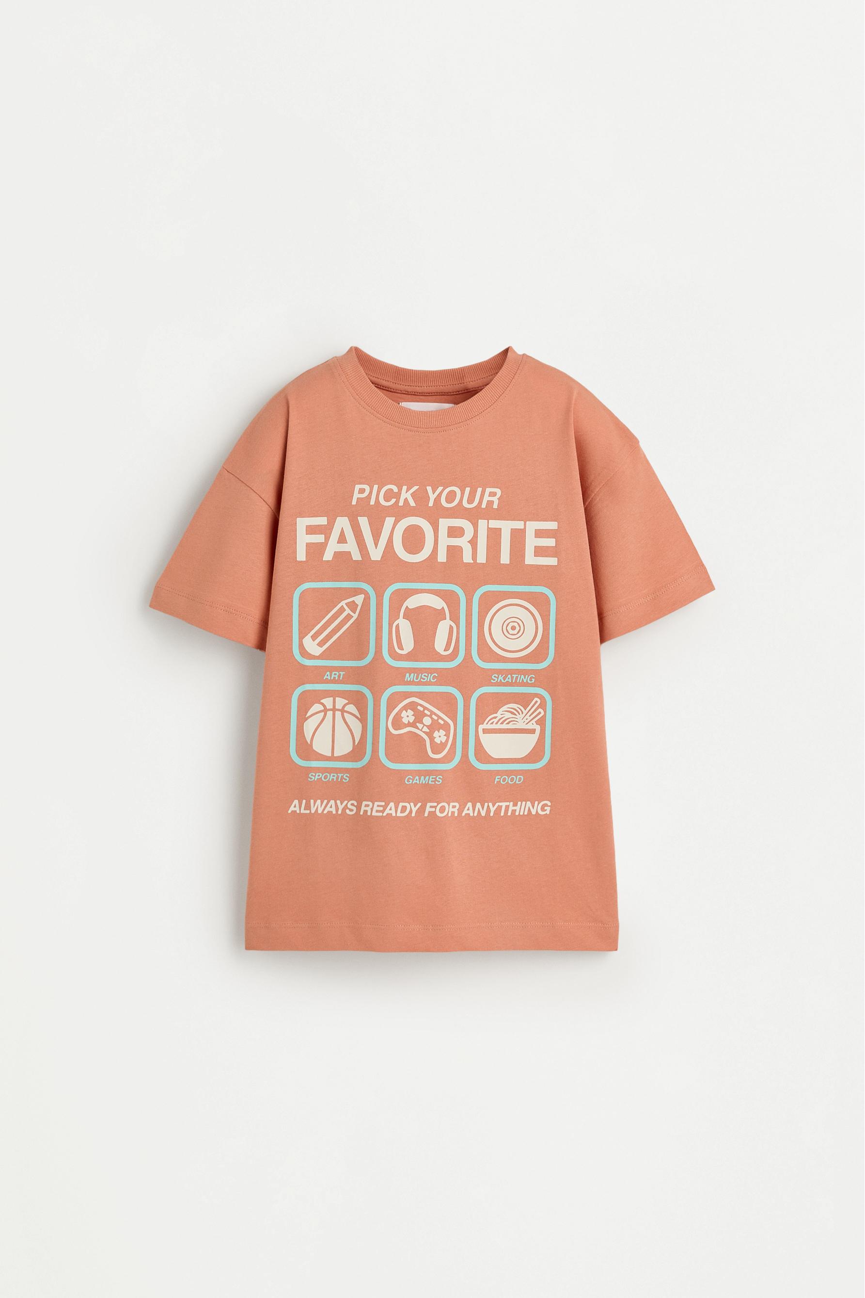 4-Pack of printed T-shirts — WHITE