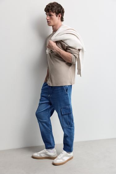 Cargo jogger jeans — BLUE 5