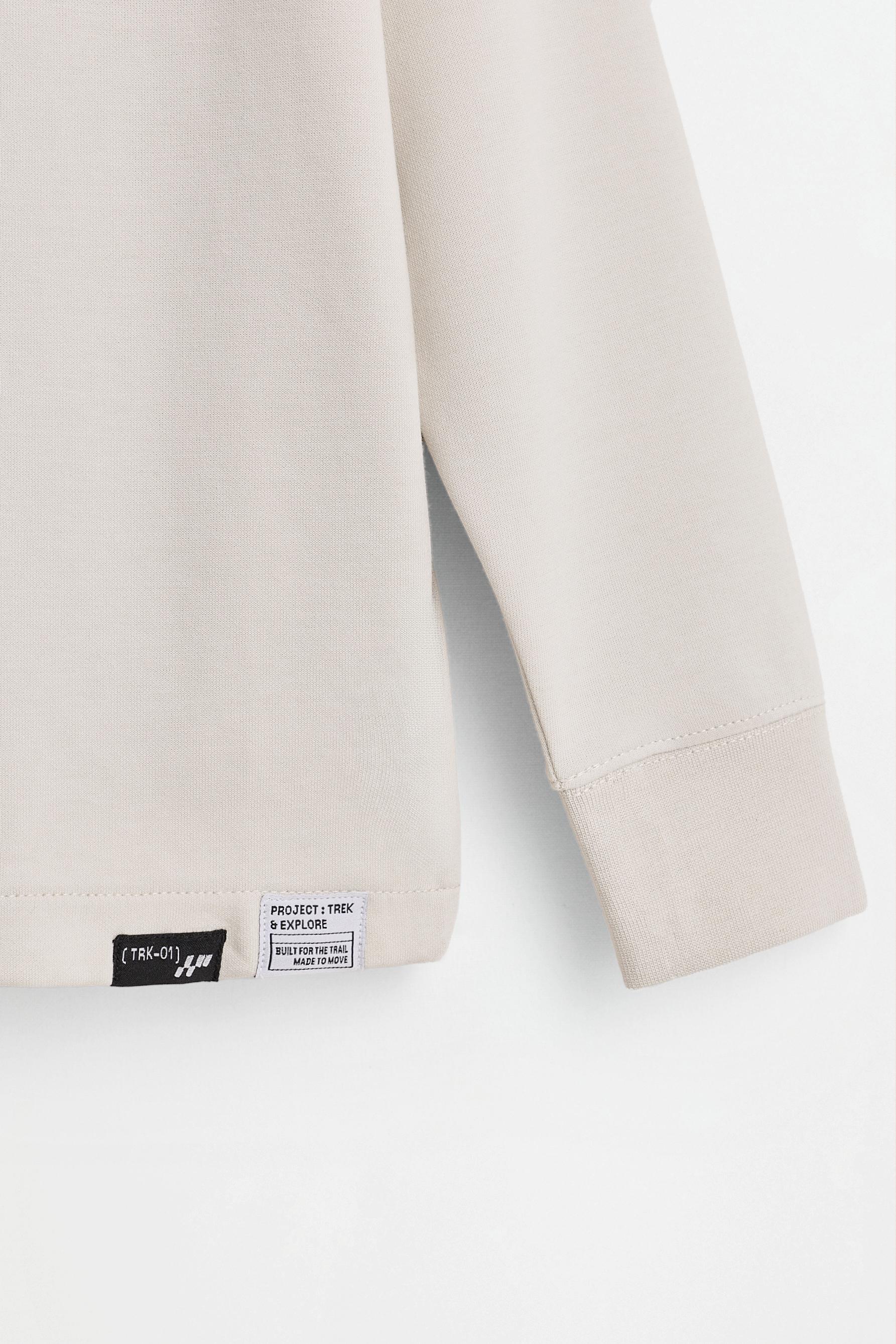 Interlock print sweatshirt — HIELO