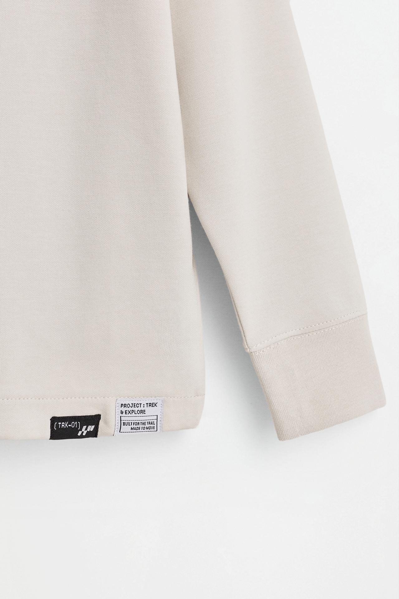 Interlock print sweatshirt — HIELO