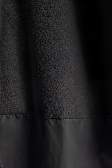 Quilted coat — BLACK 4