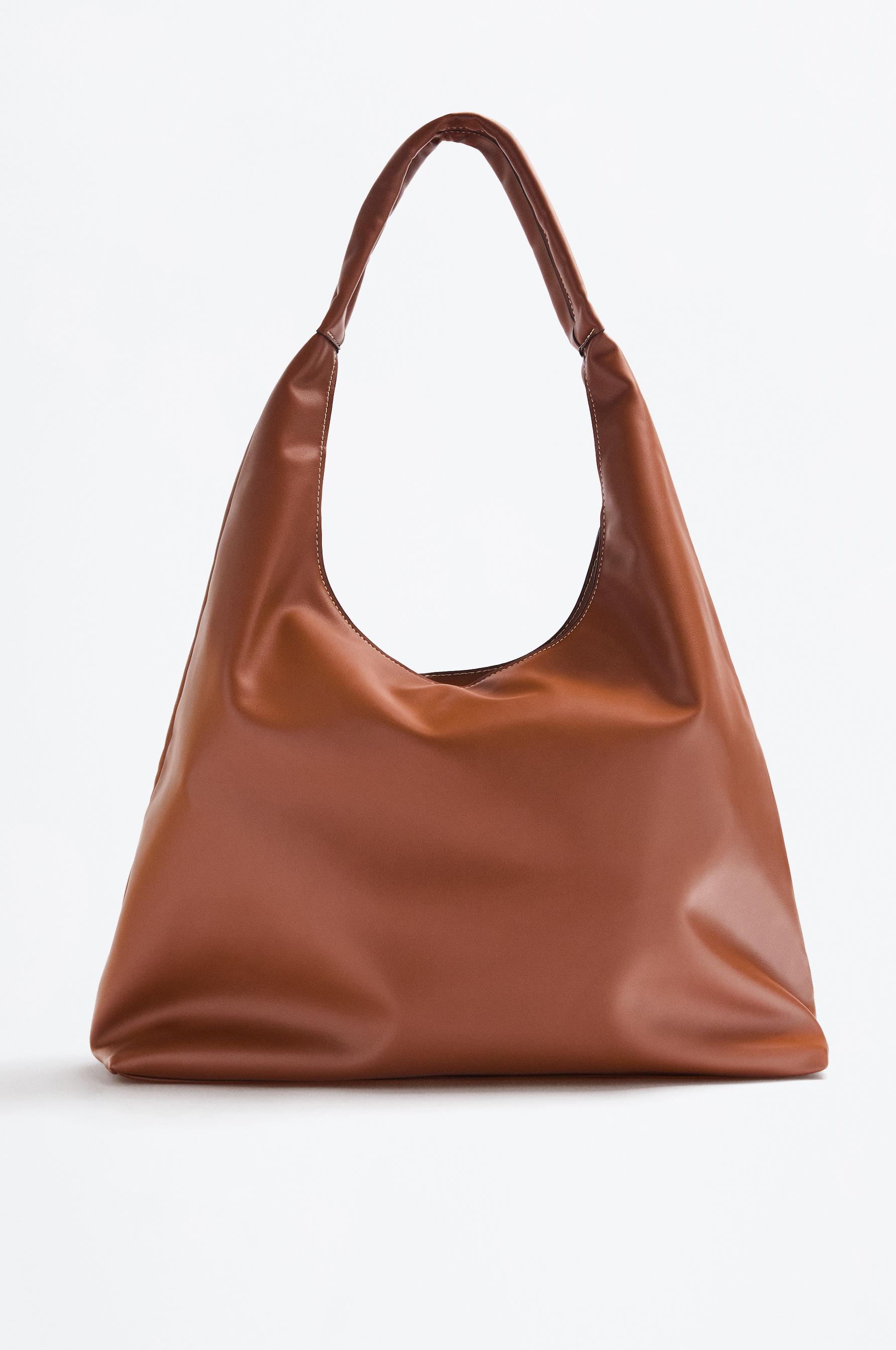 Bolso grande saco textura