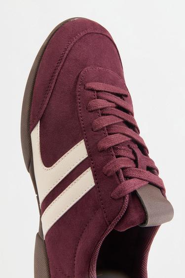 Retro sneakers — BURGUNDY 5