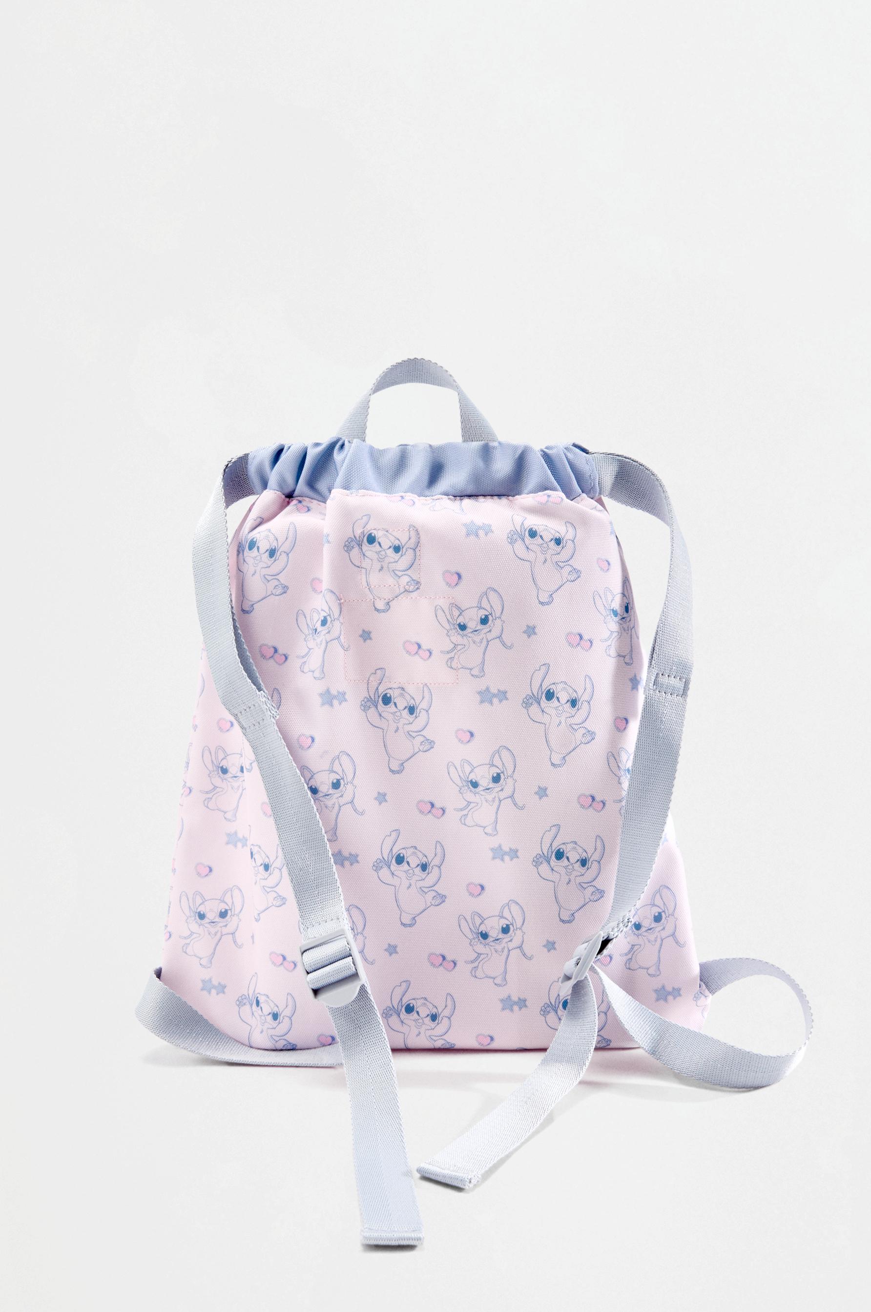 Stitch ©Disney Pop Drawstring Backpack — PALE PINK
