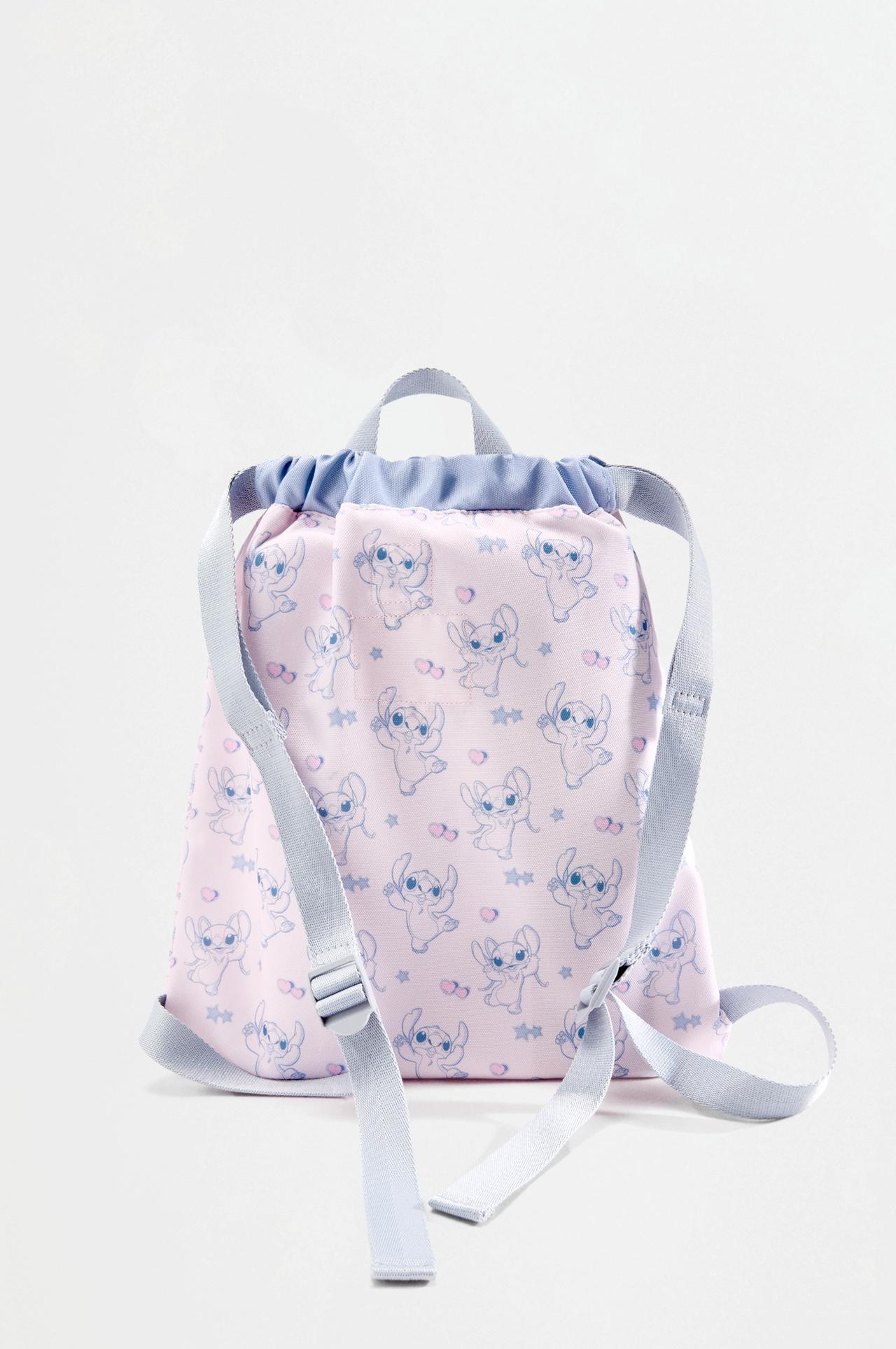 Stitch ©Disney Pop Drawstring Backpack — PALE PINK