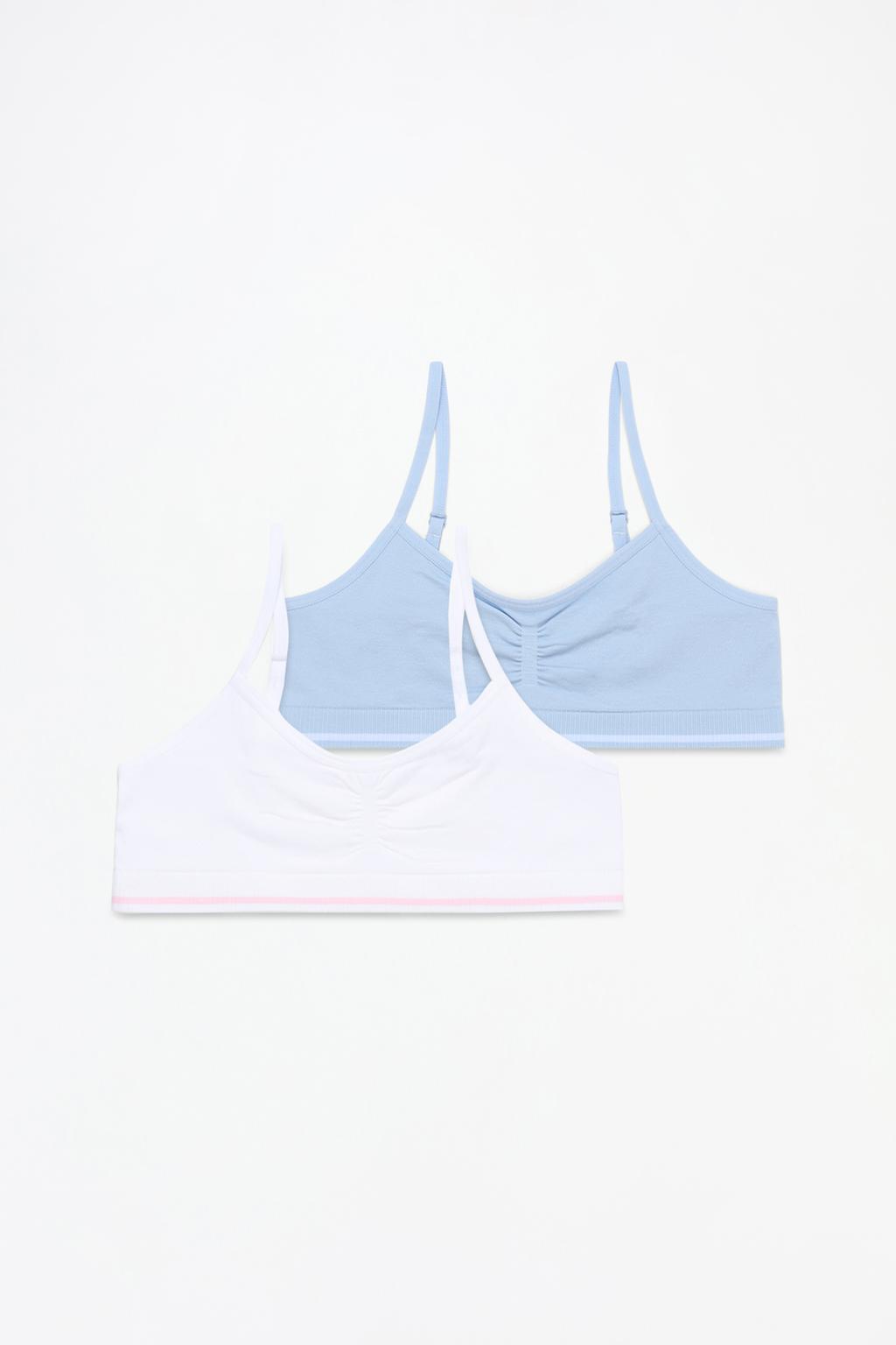 Pack of 2 basic bra tops