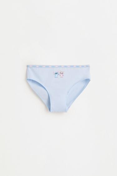Stitch & Angel ©Disney Briefs (5-Pack) — WHITE/SKY BLUE 2