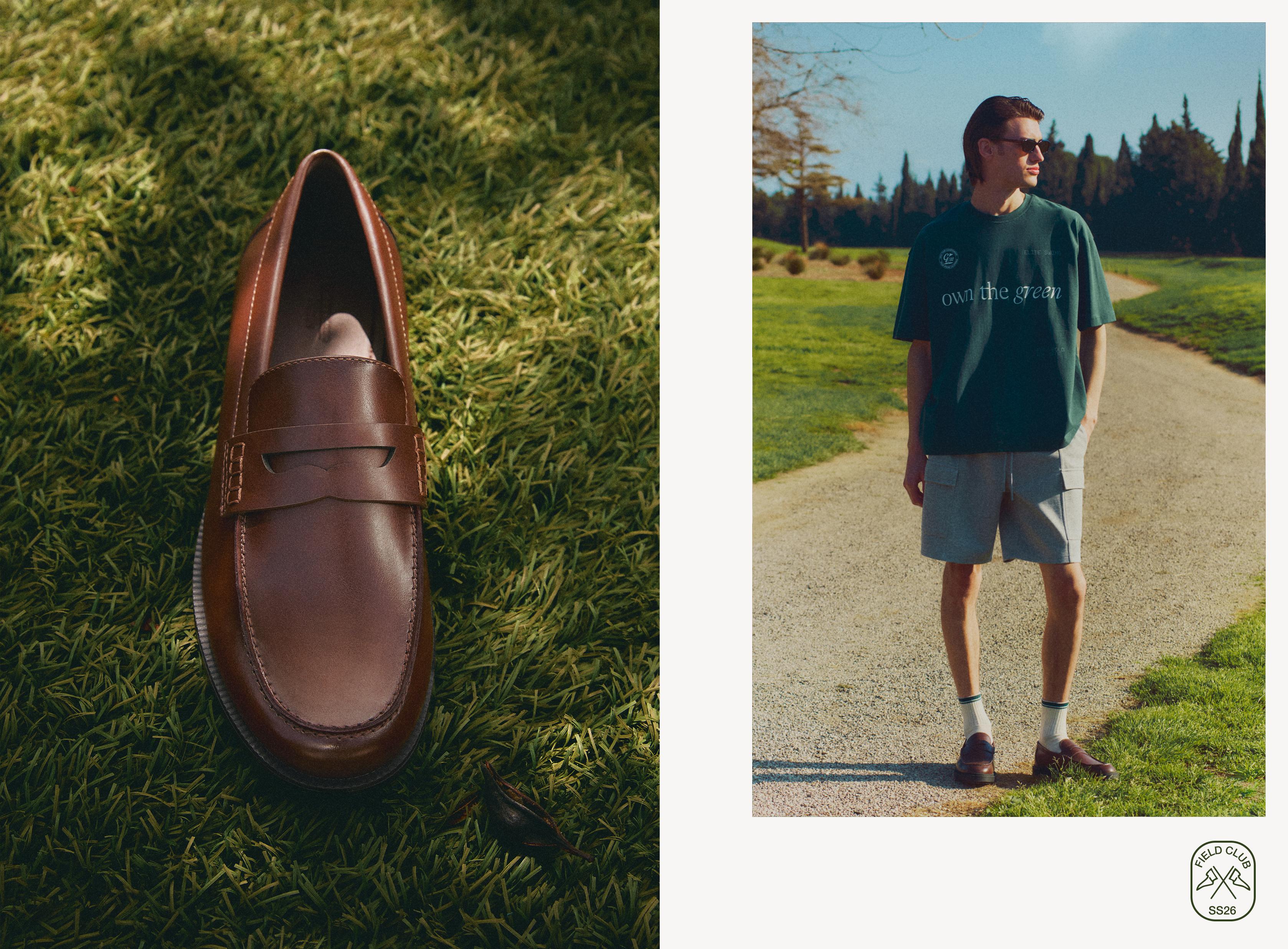 Tailored Penny Loafers — BROWN