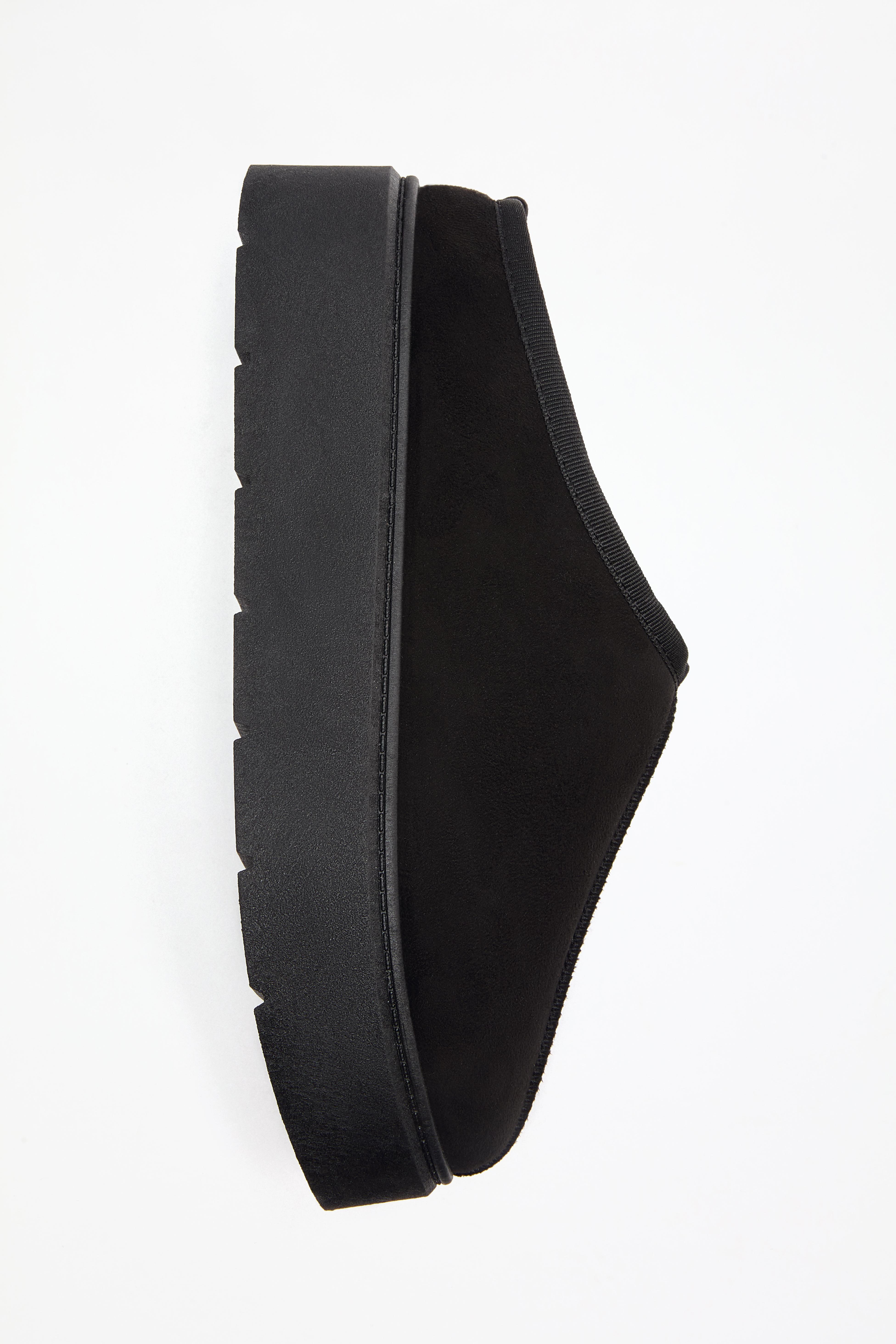 Platform clogs — BLACK