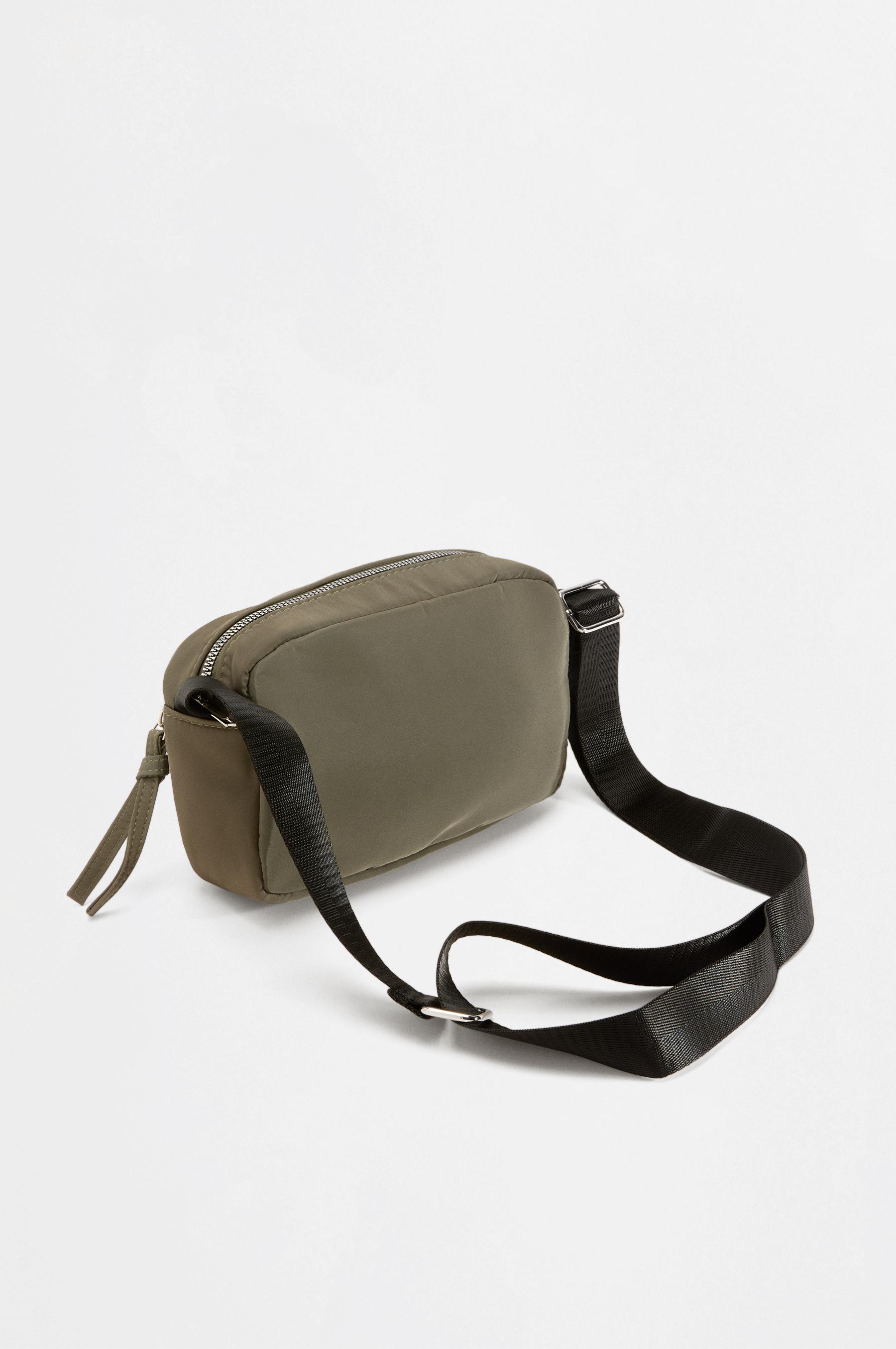 Nylon crossbody bag — KHAKI