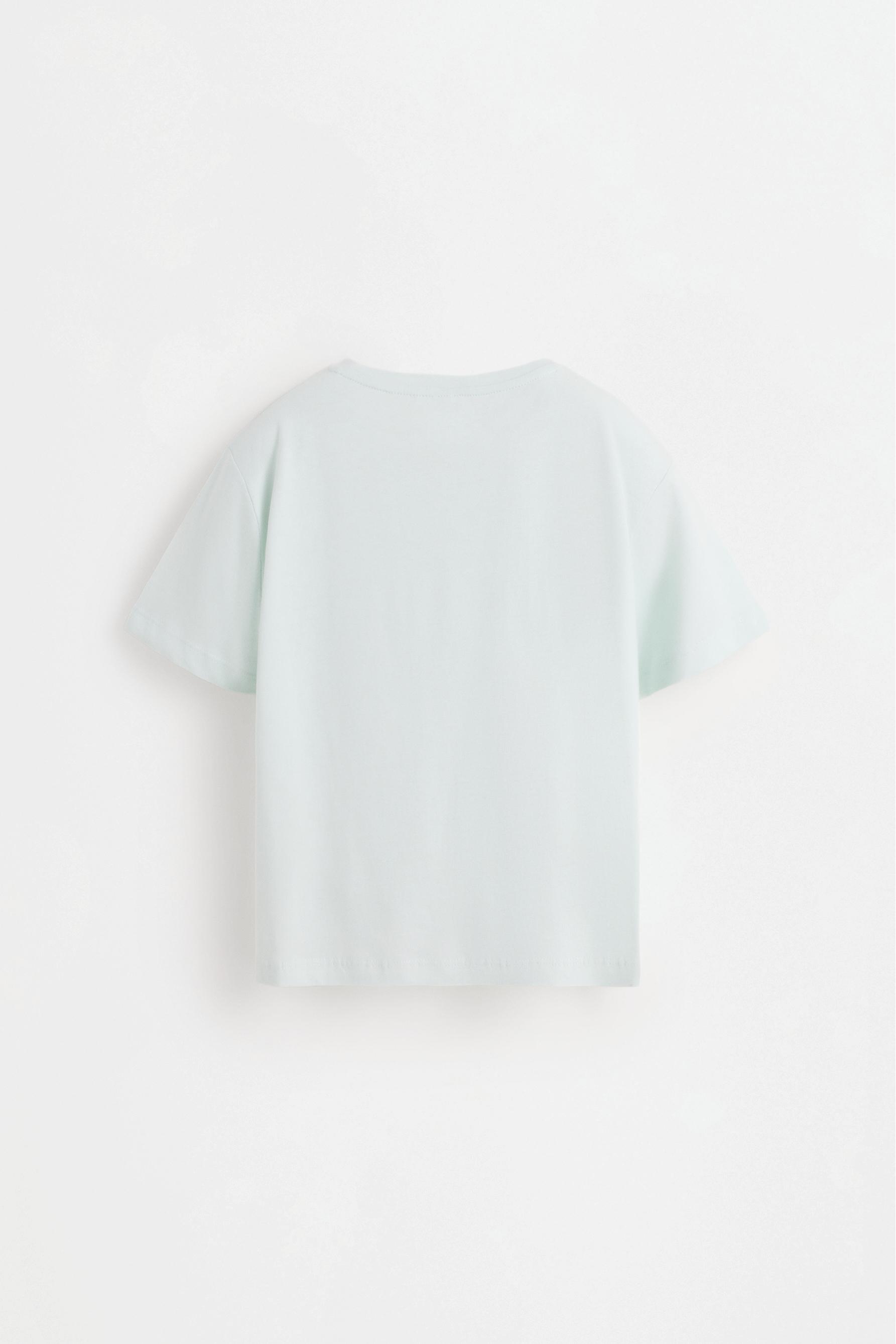 Pack of 4 plain T-shirts — MAUVE PINK