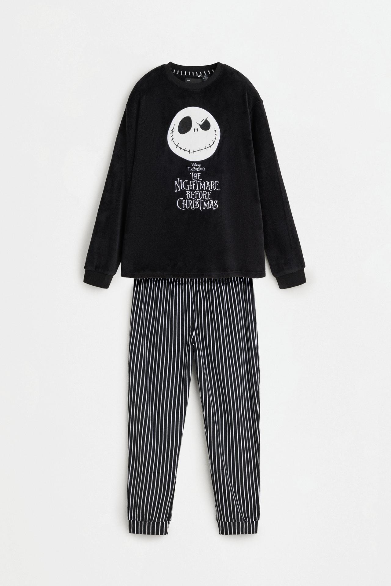 Men's The Nightmare Before Christmas ©Disney Pyjamas — BLACK