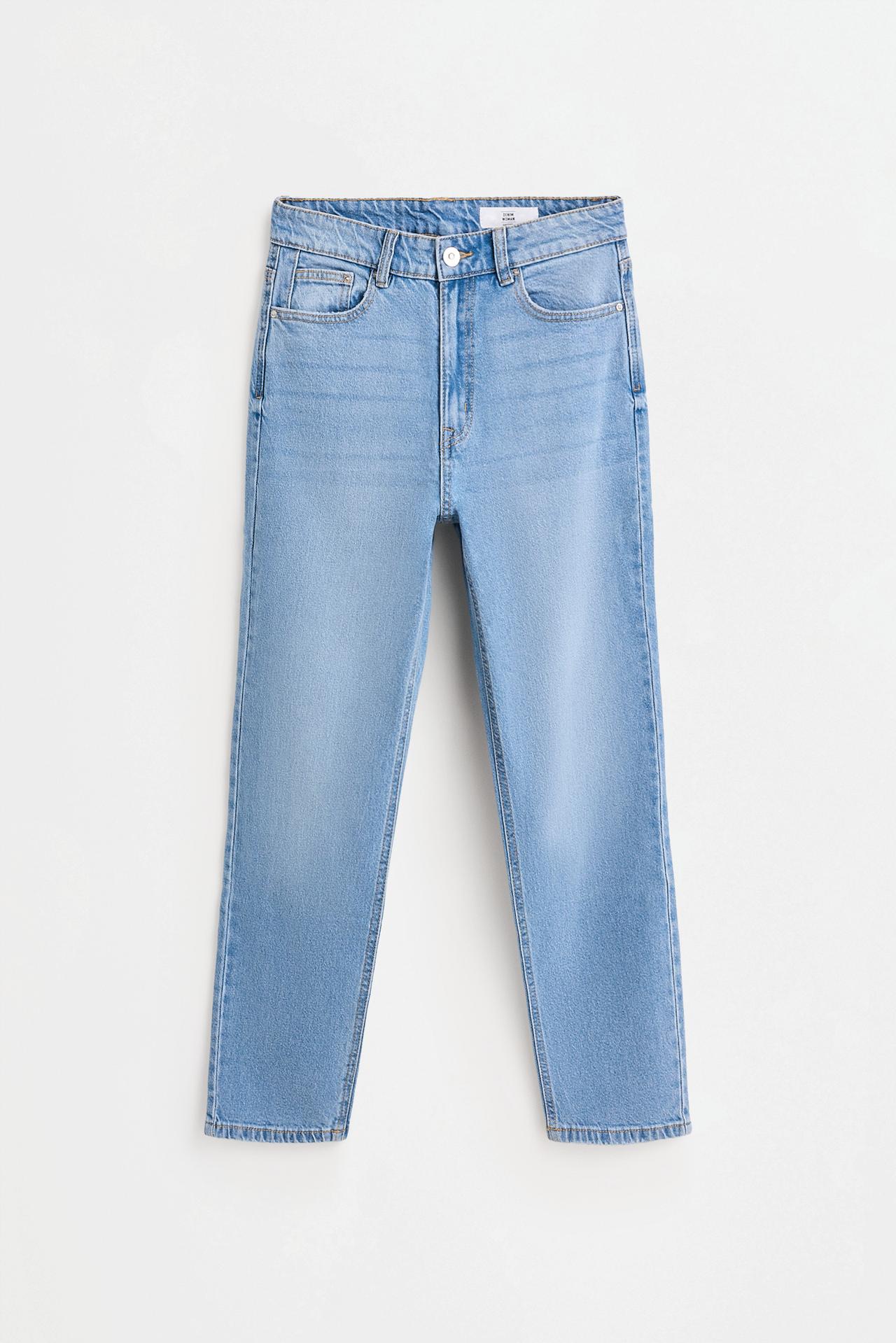 Mom fit jeans — SKY BLUE