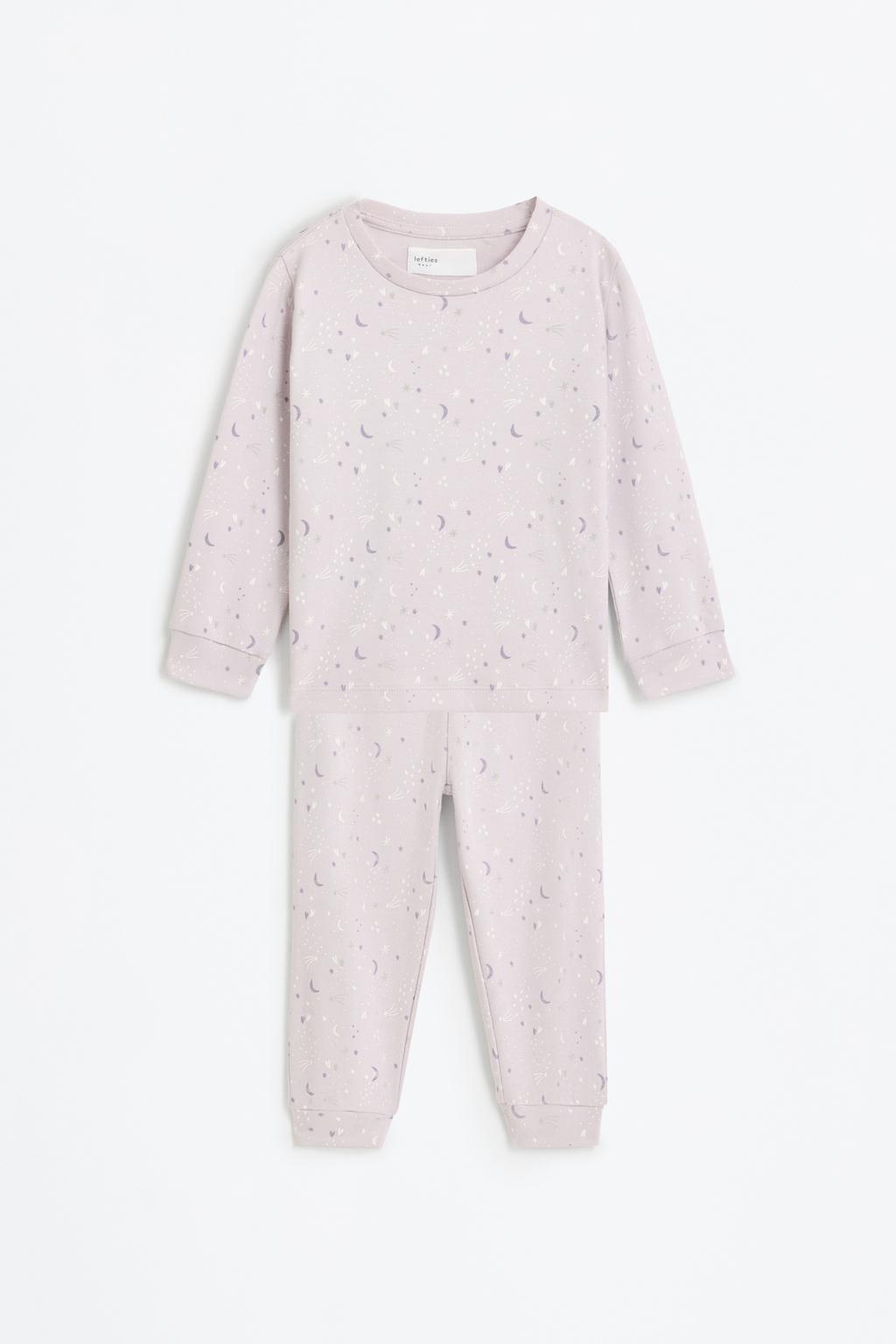 Printed Interlock Pyjama Set