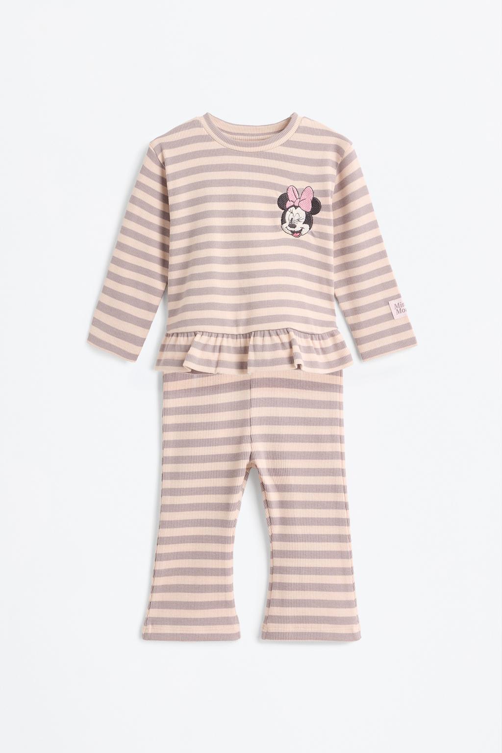 Conjunto Minnie Mouse ©Disney camiseta volantes y legging