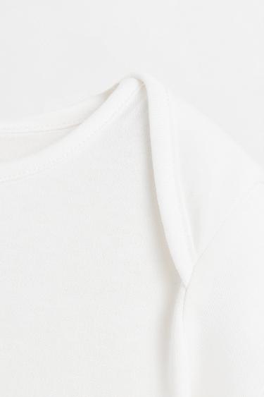 Pack of 2 combined bodysuits — ECRU 4