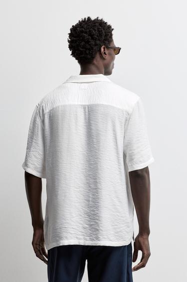 Flowing shirt — WHITE 4