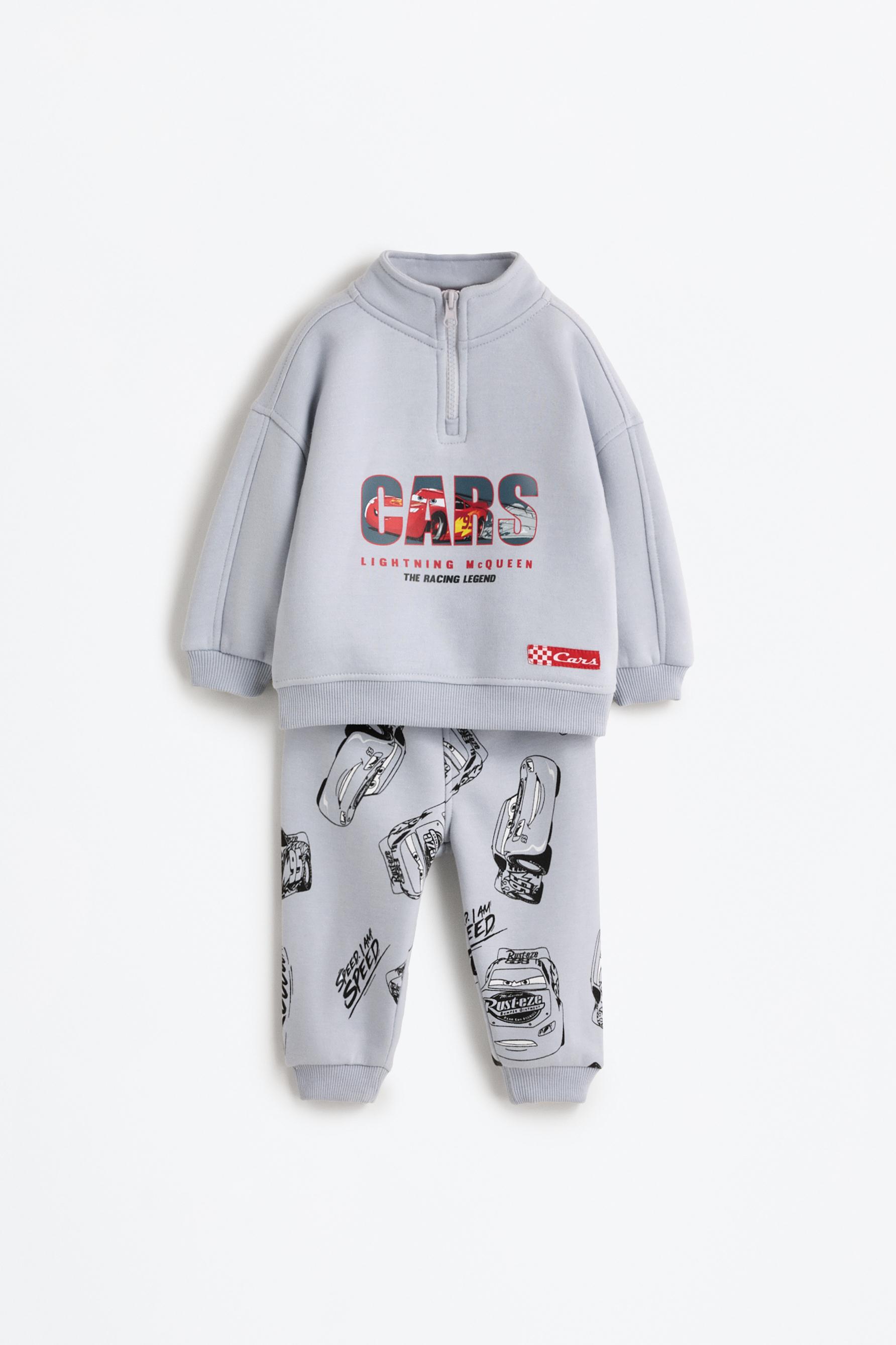 Conjunto Cars ©Disney sudadera cuello subido y pantalón