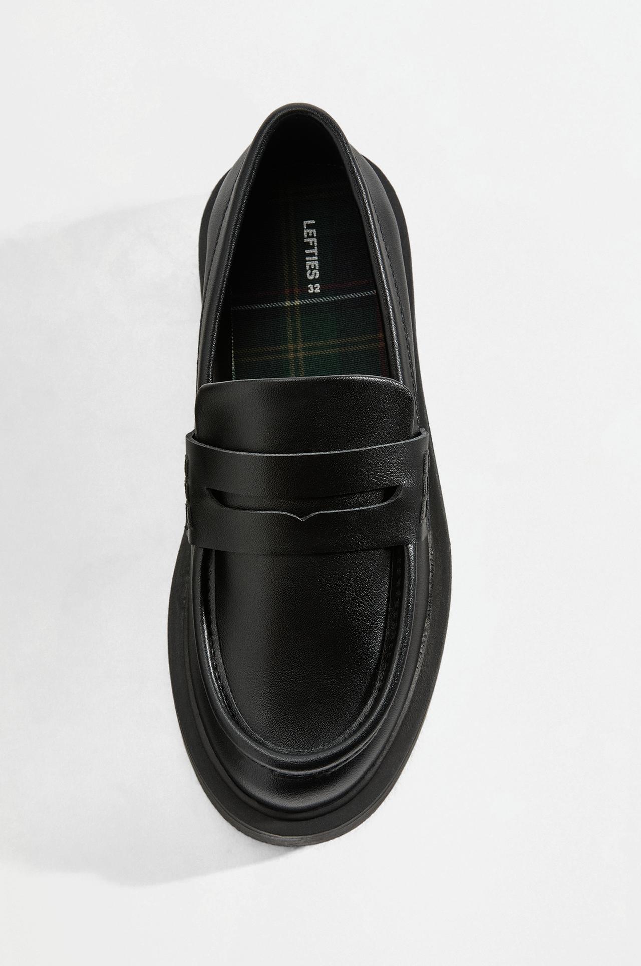 Penny Loafers — BLACK