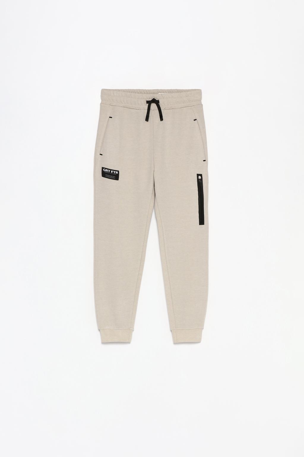 Interlocks sports jogger trousers