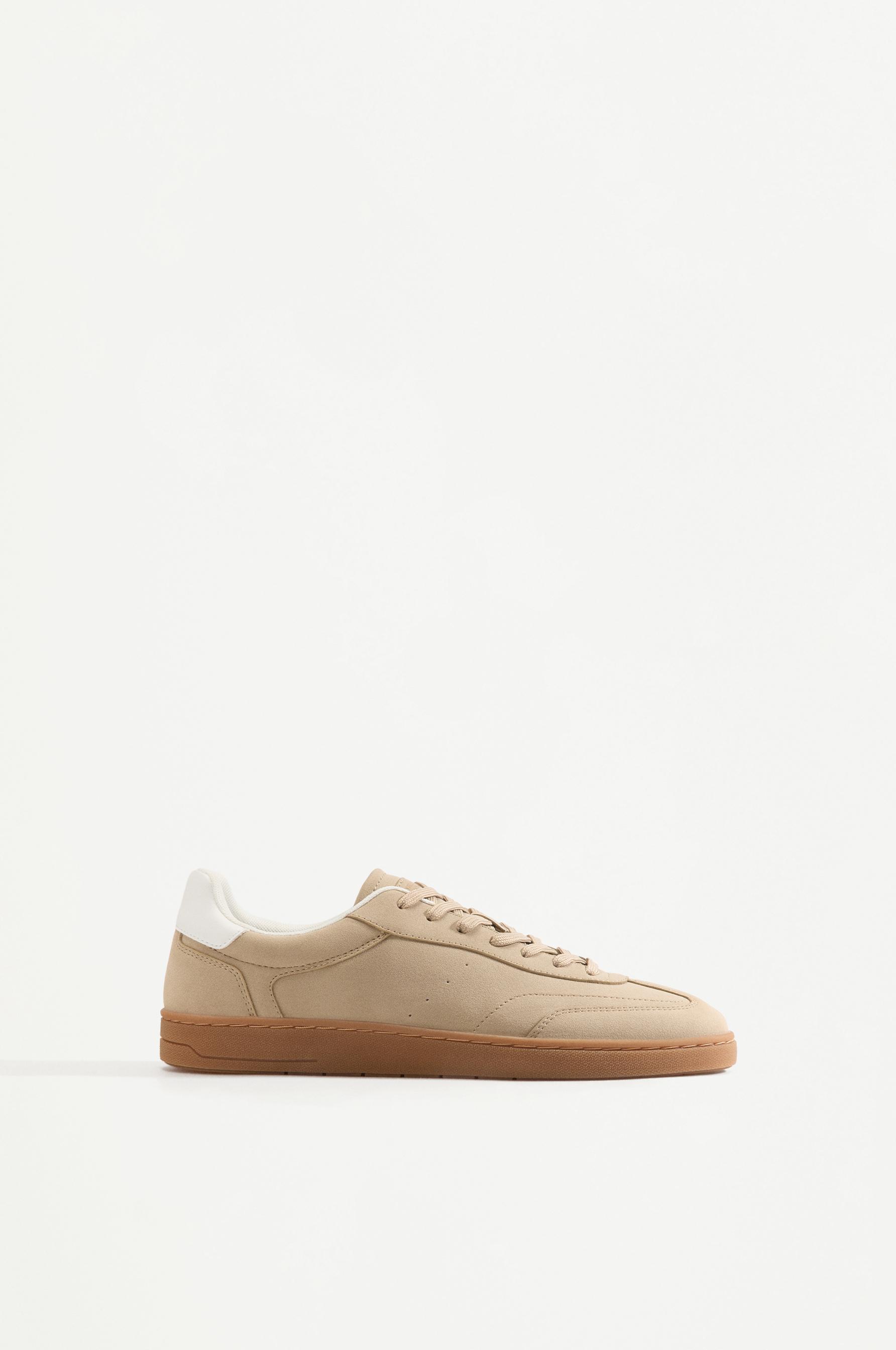 Retro sneakers — BEIGE