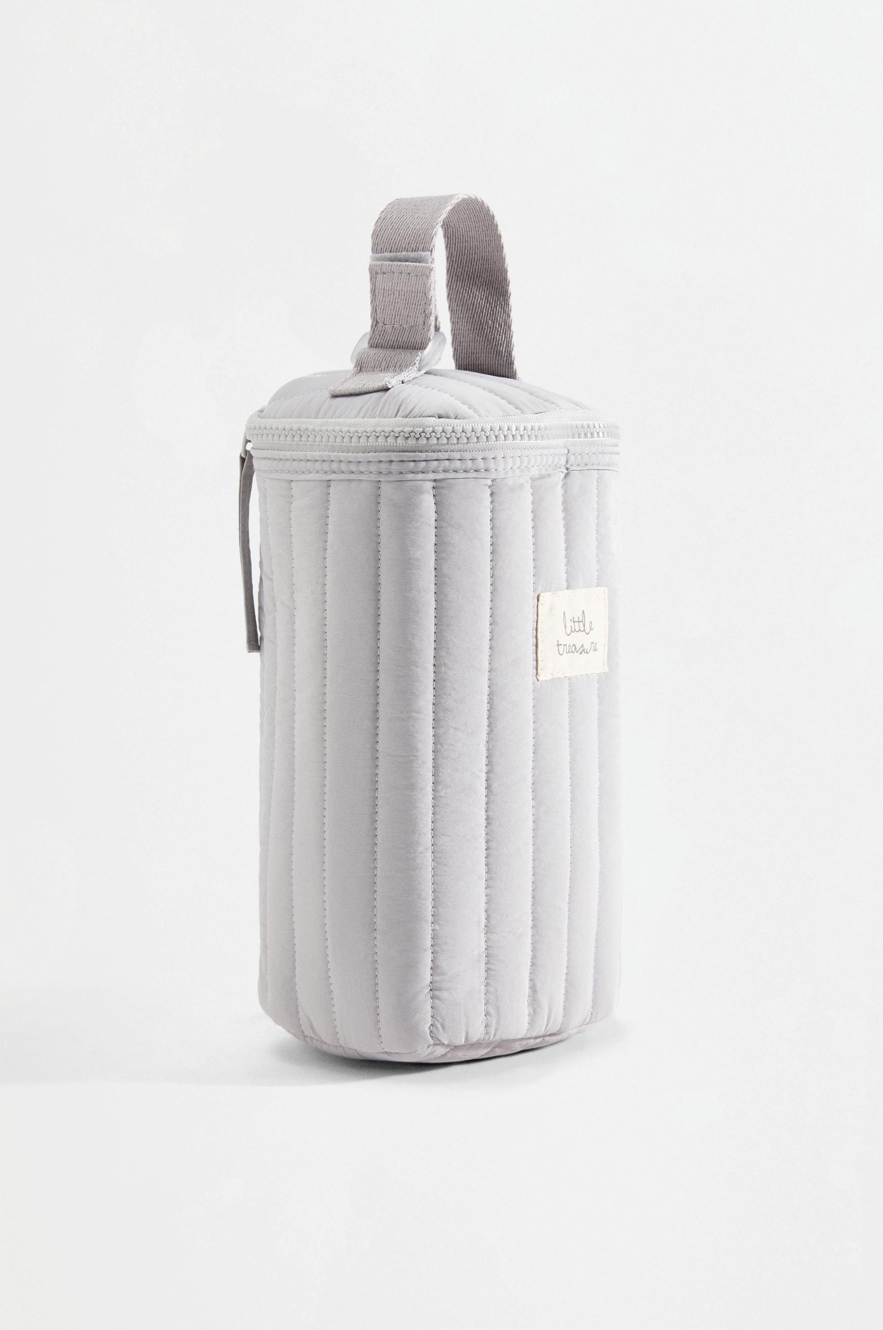 Maternity baby bottle holder — GREY