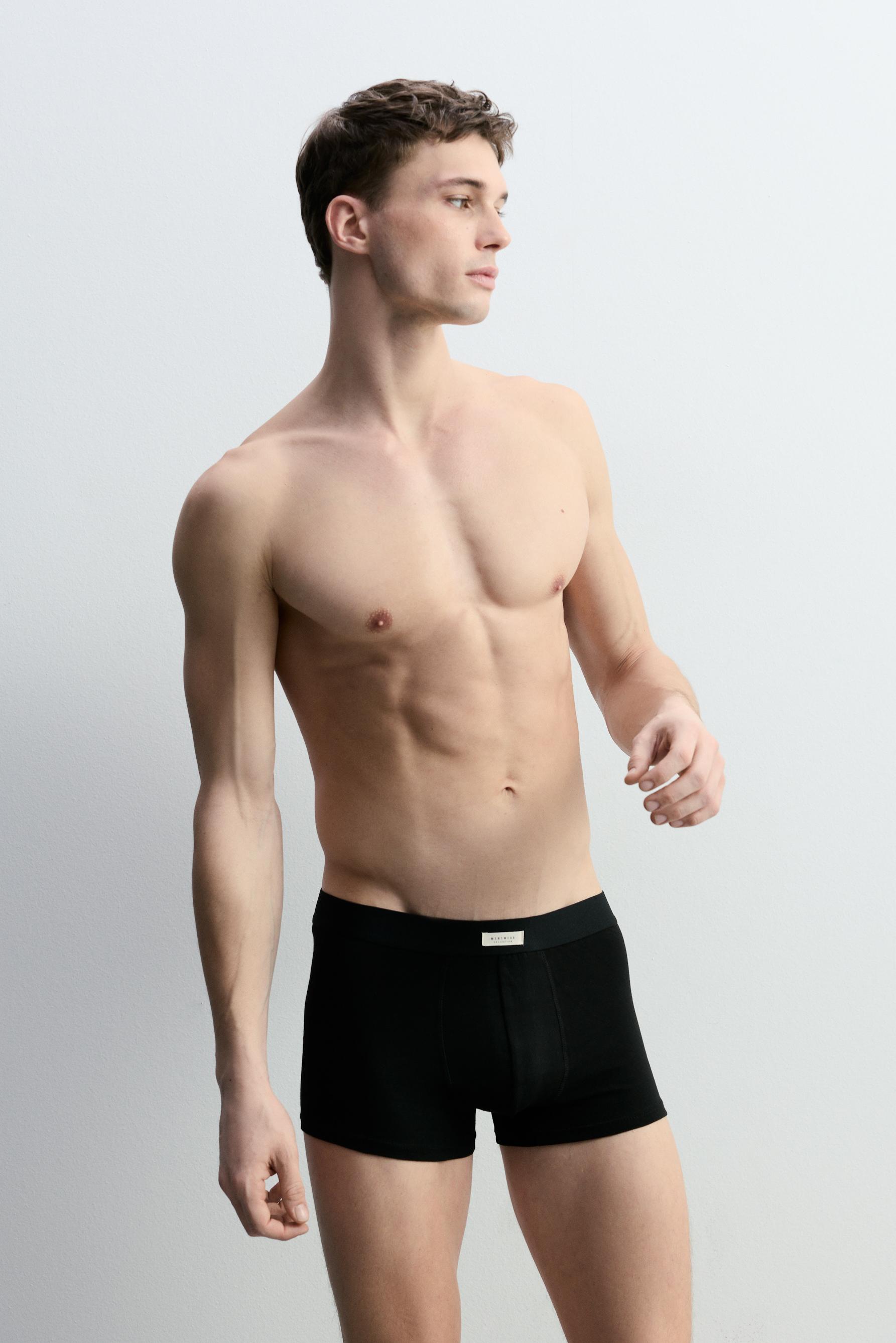 Basic Boxers (3-Pack) — BLACK