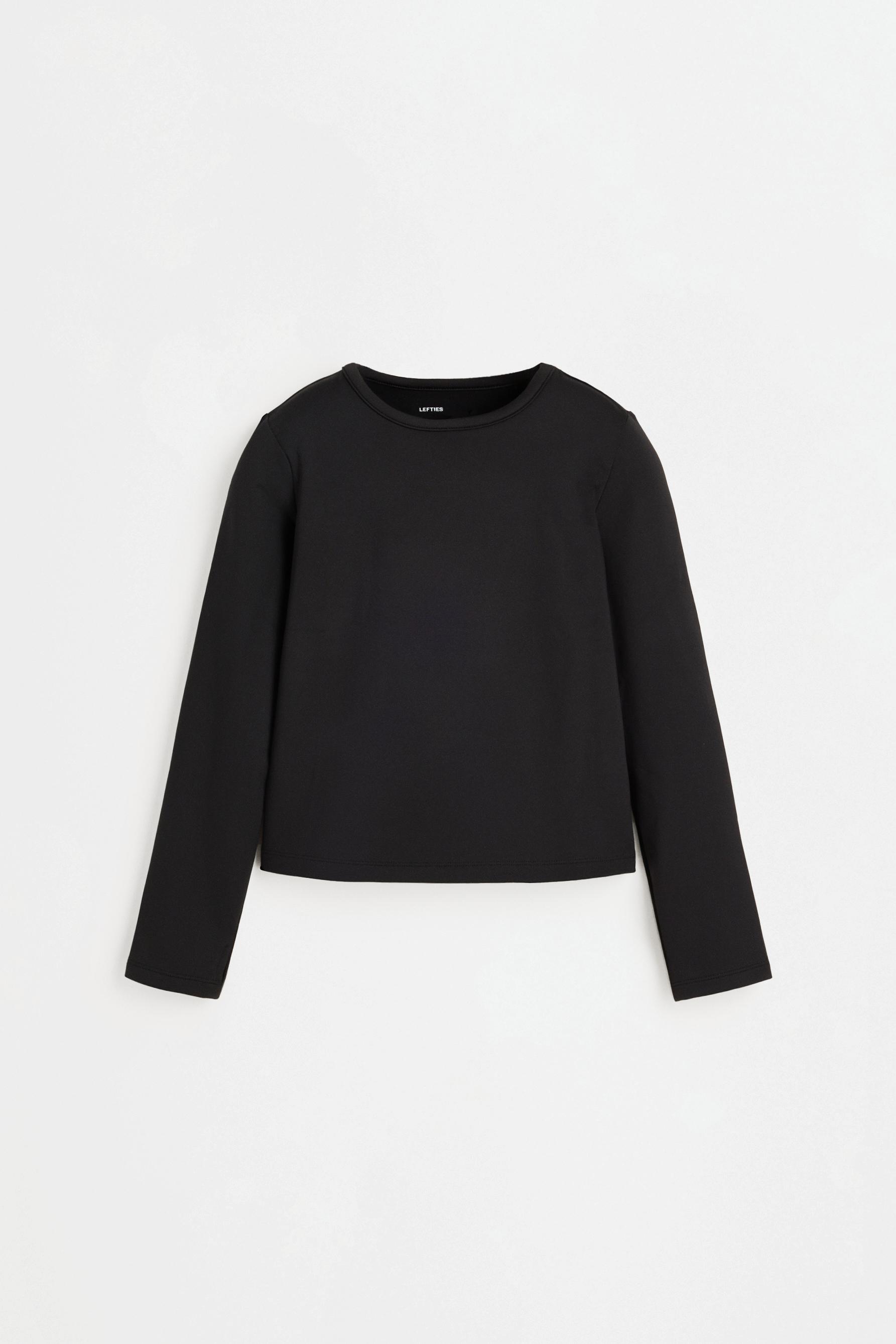 MEDIUM WEIGHT Thermal Comfort T-shirt — BLACK