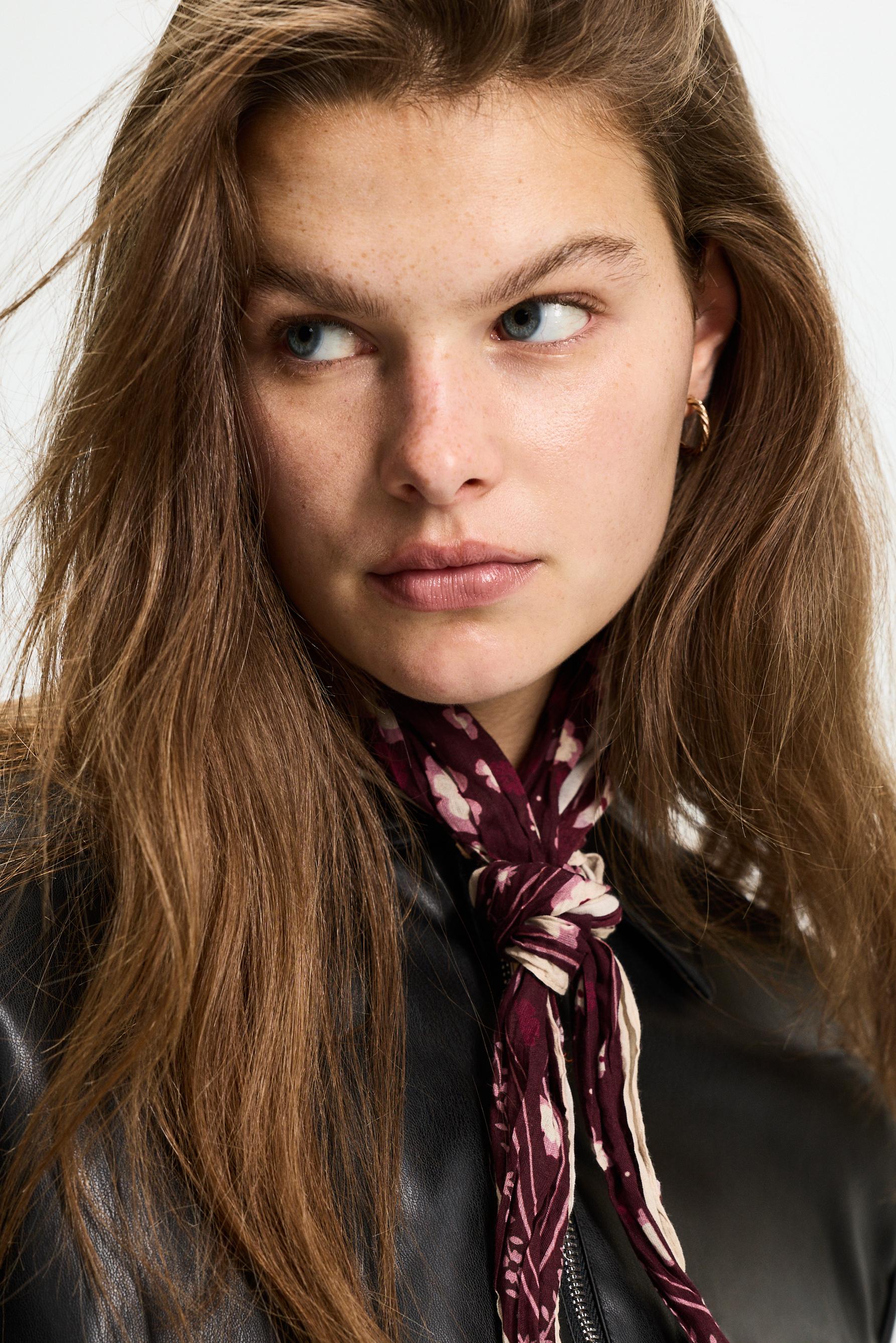 100% cotton bandana — BURGUNDY