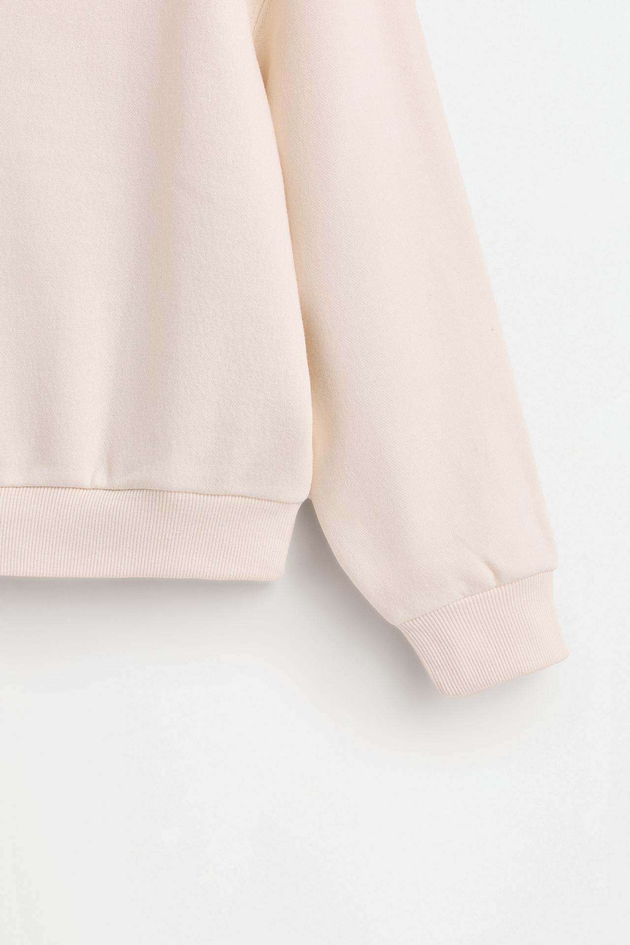 Pack of 2 plain fleece sweatshirts — MAUVE PINK