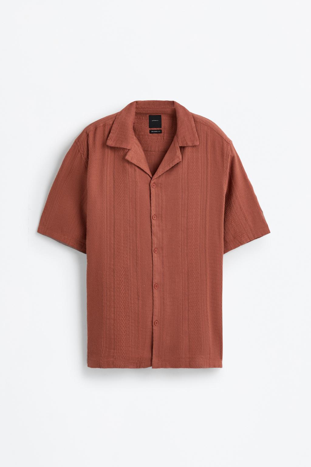 Jacquard resort shirt