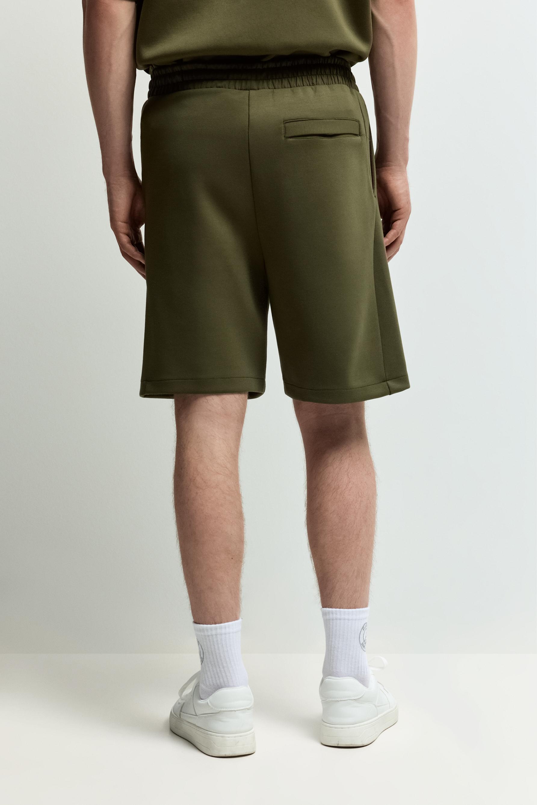 Paris Saint-Germain x Lefties interlock Bermuda shorts — DARK KHAKI