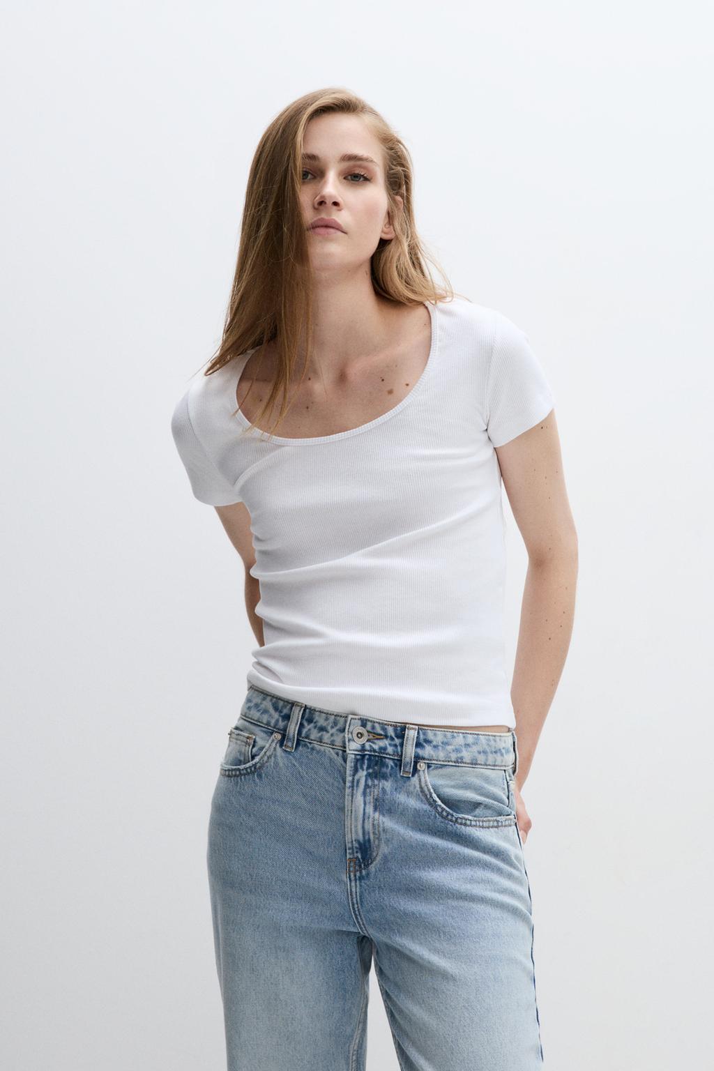 Camiseta escote redondo
