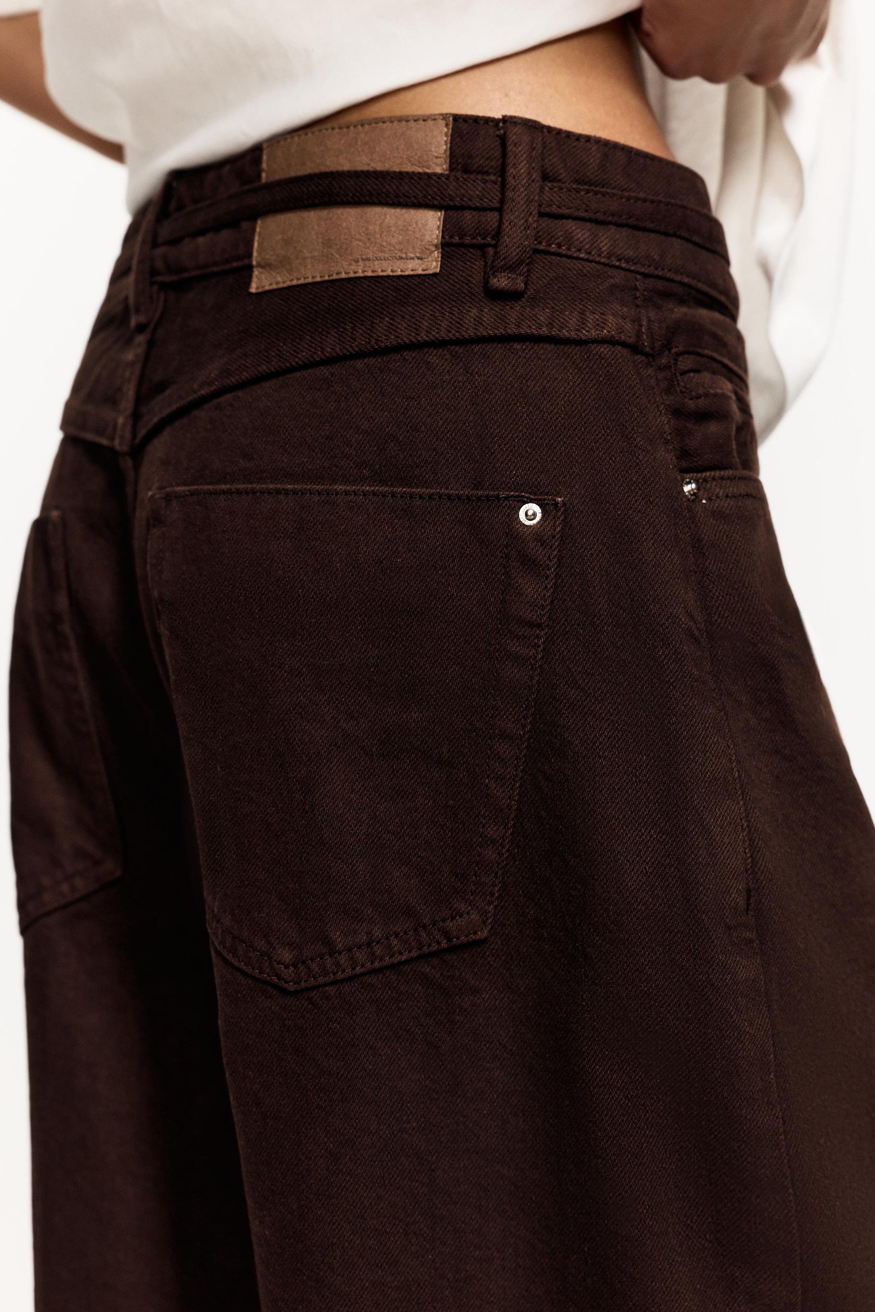 Denim Jorts — CHOCOLATE