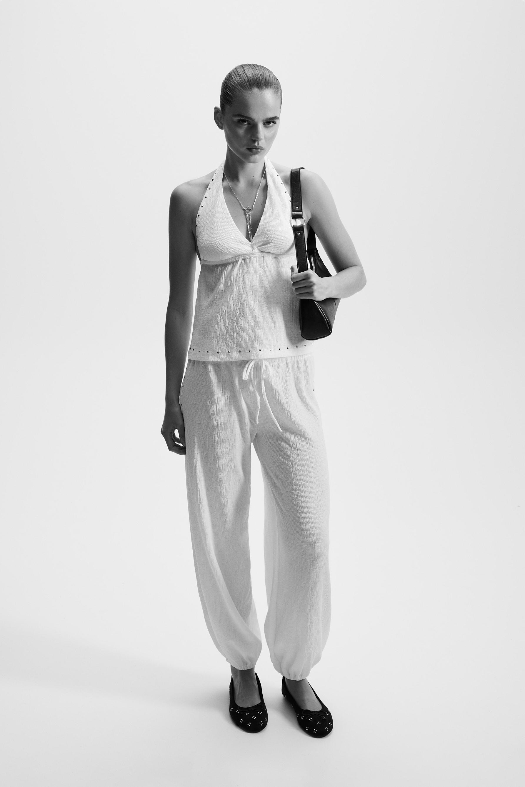 Studded joggers — OFF WHITE