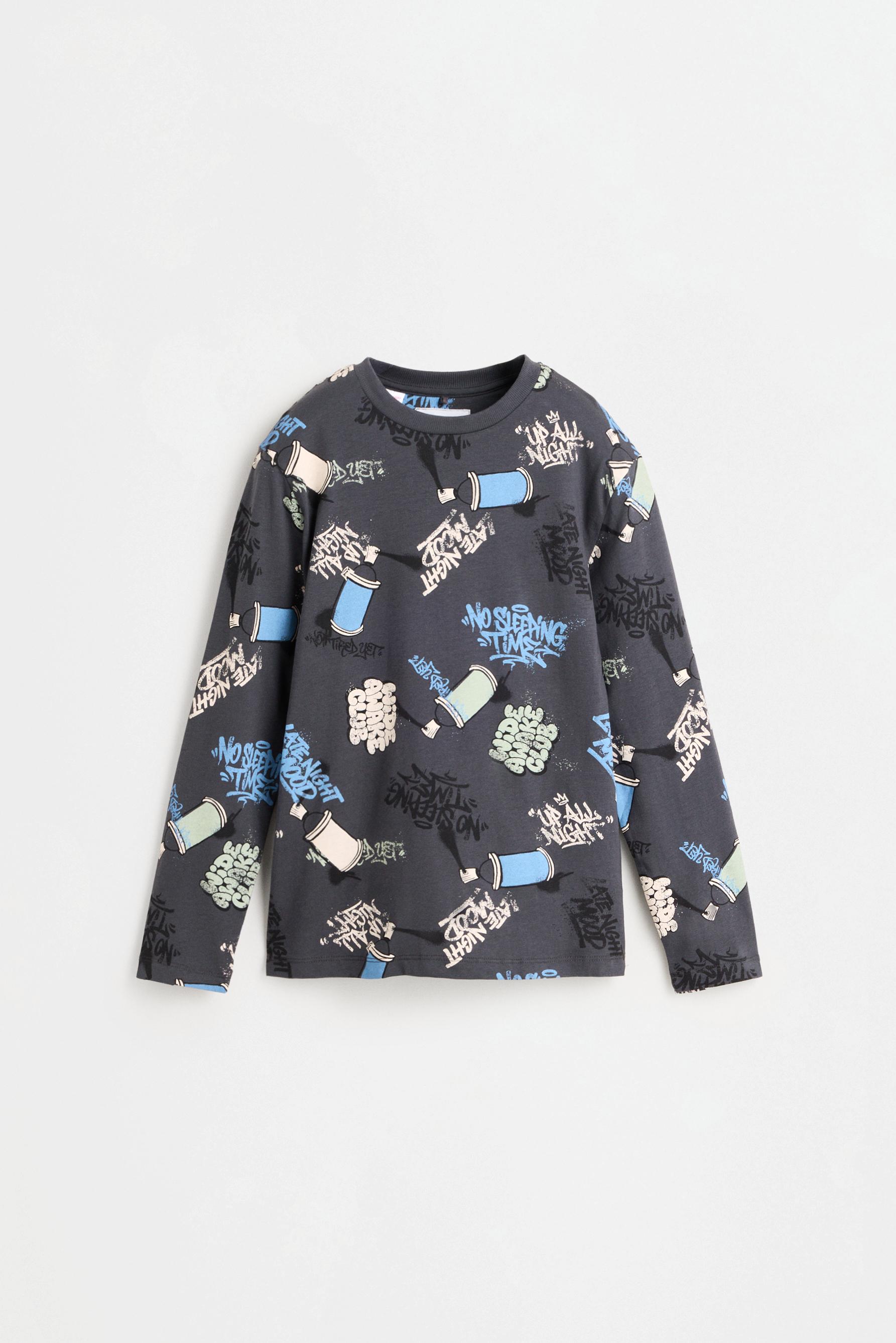 Long printed pyjamas — LEAD