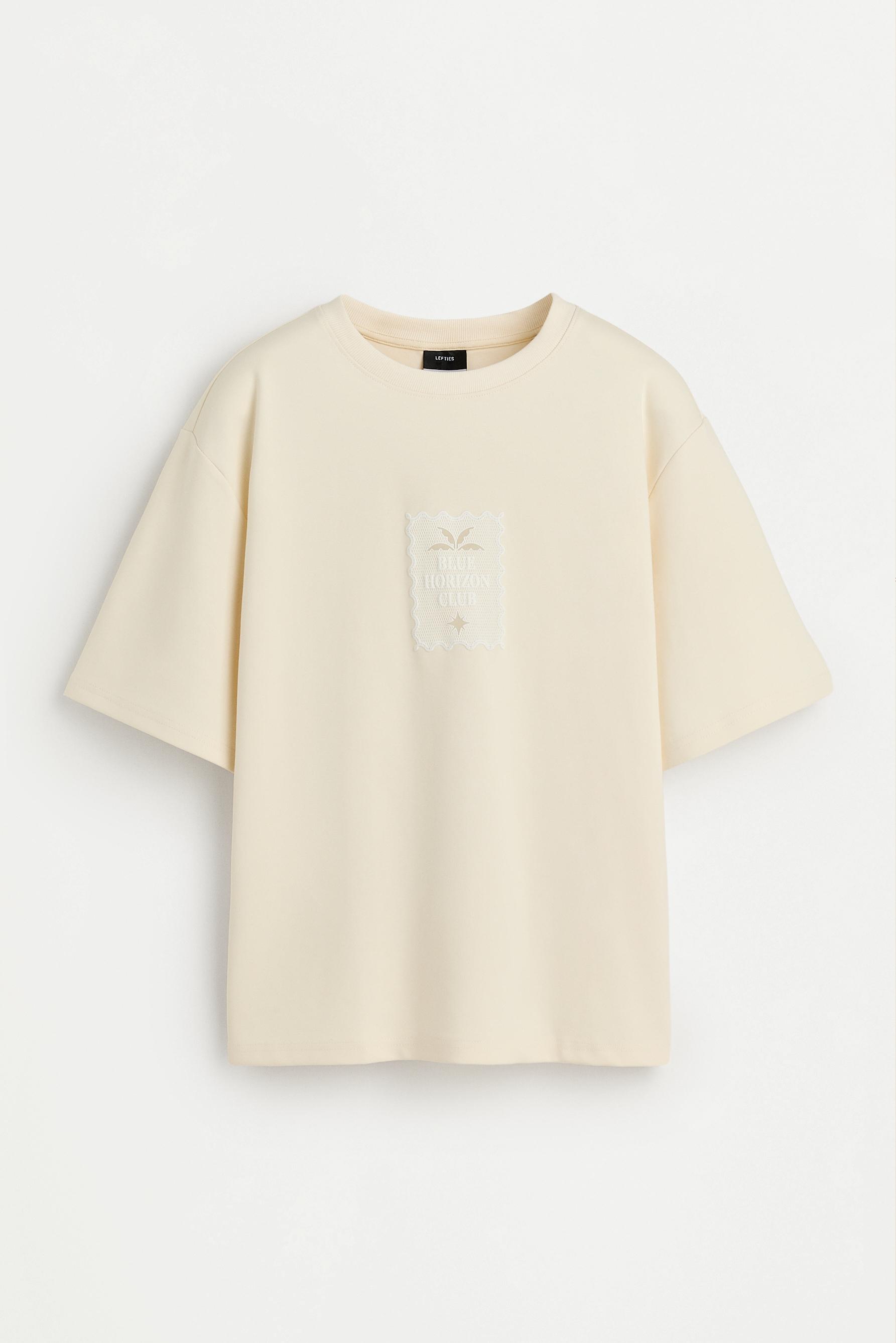 Back print T-shirt — BUTTER