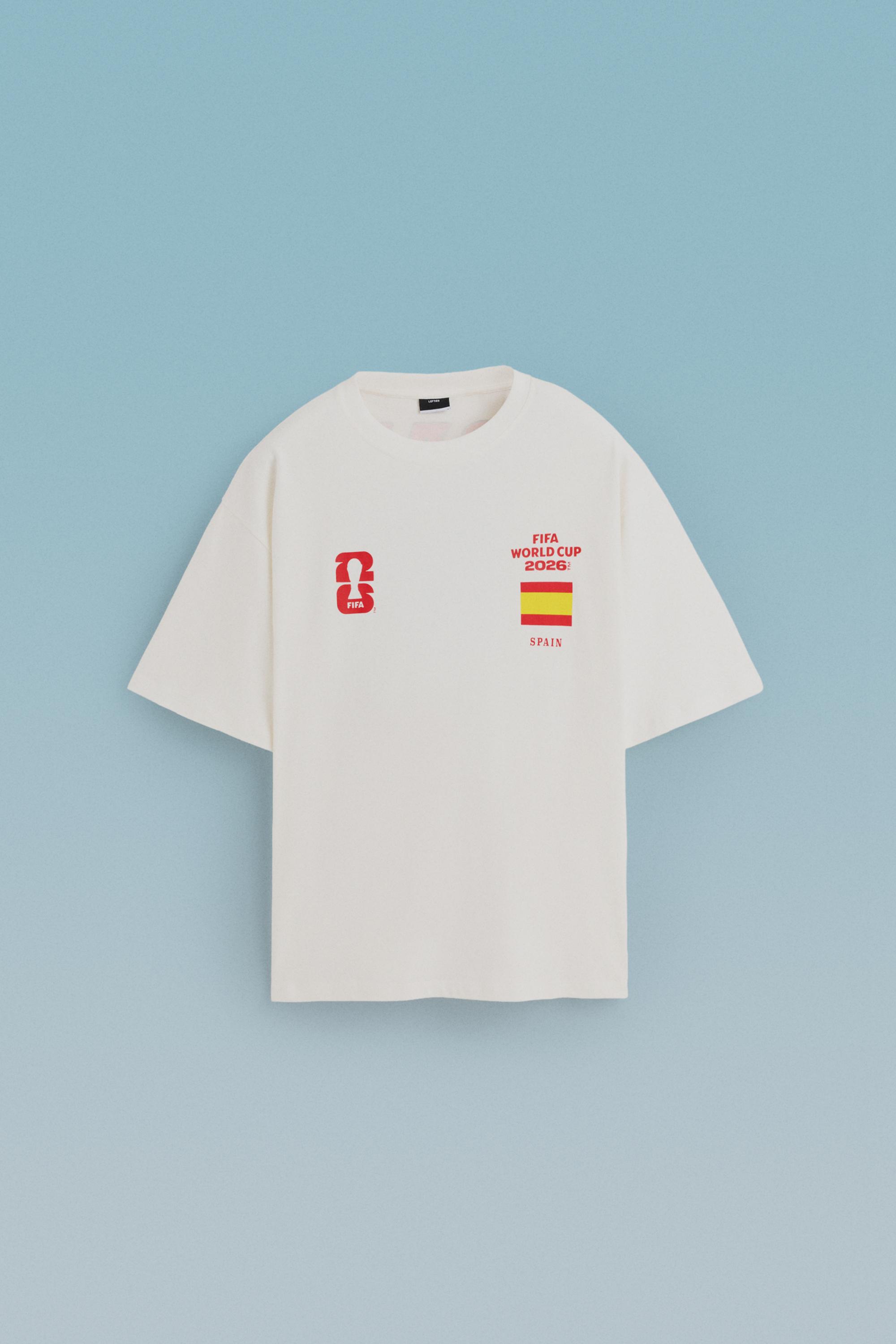 Men's | Spain FIFA World Cup 2026 Official Licensed Product T-shirt — OFF WHITE