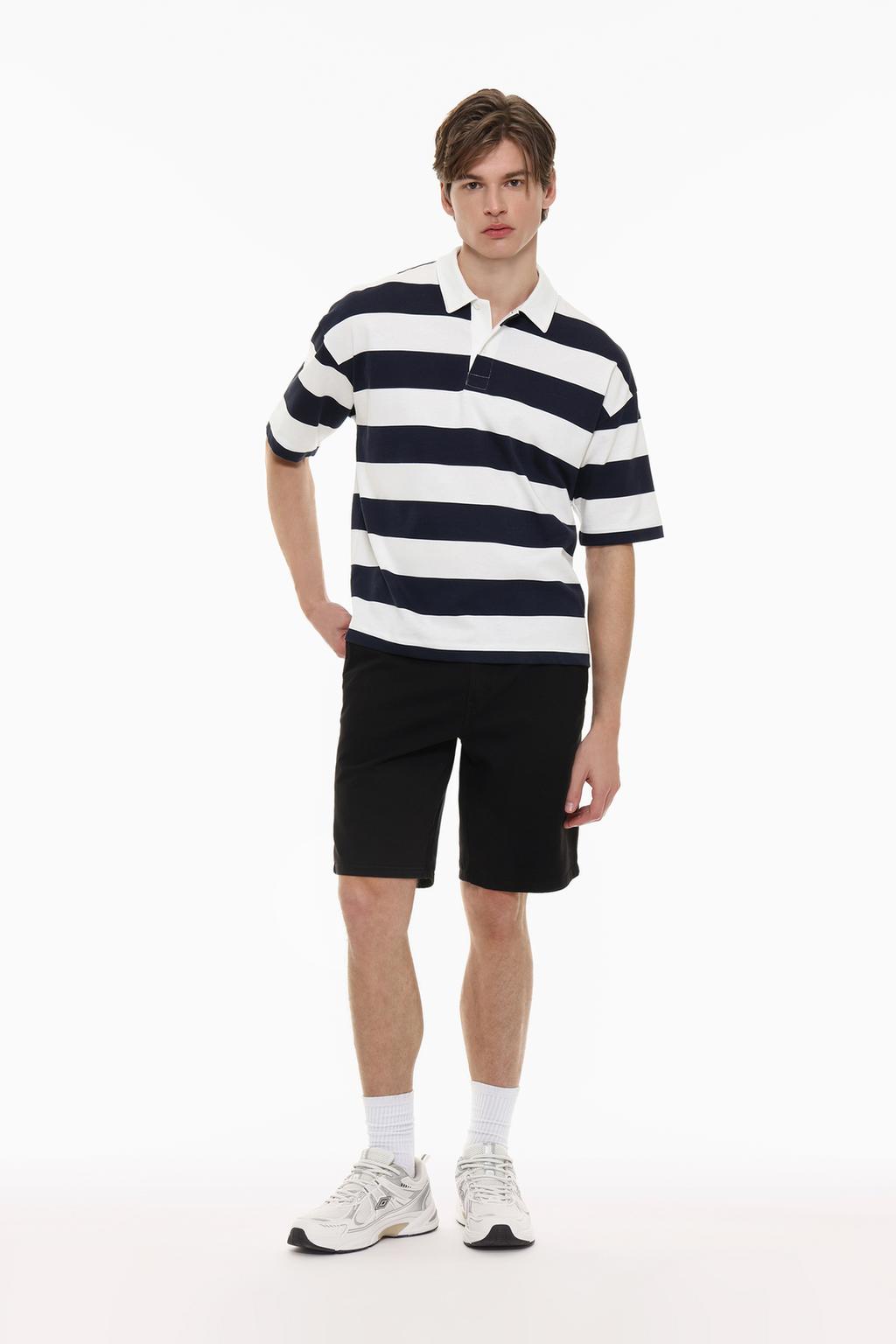 Slim fit Bermuda shorts