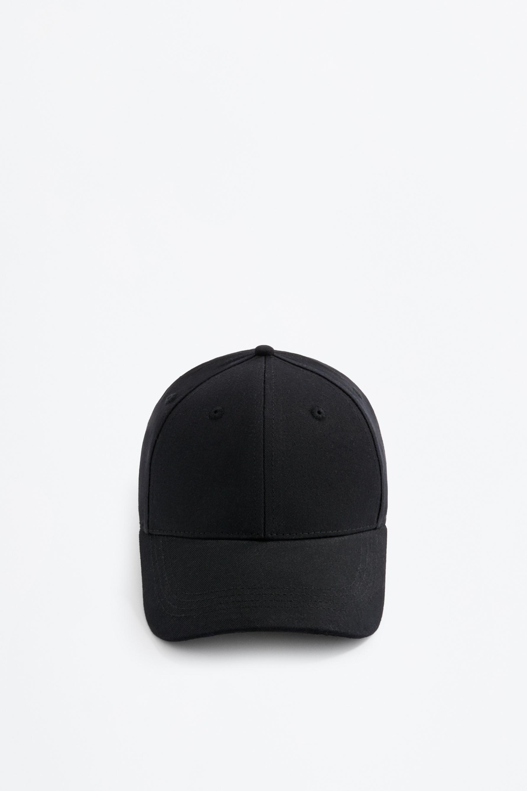 Basic cap — BLACK