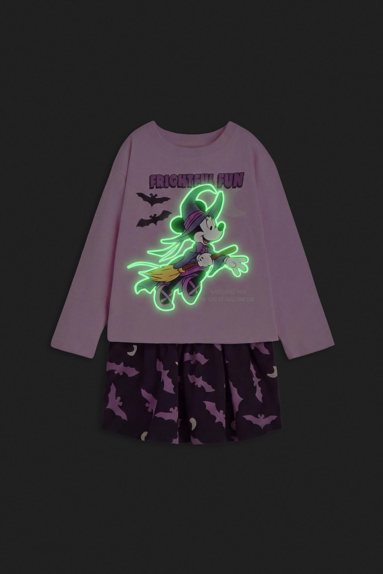 Minnie Mouse ©Disney T-shirt and skirt co-ord — PINK
