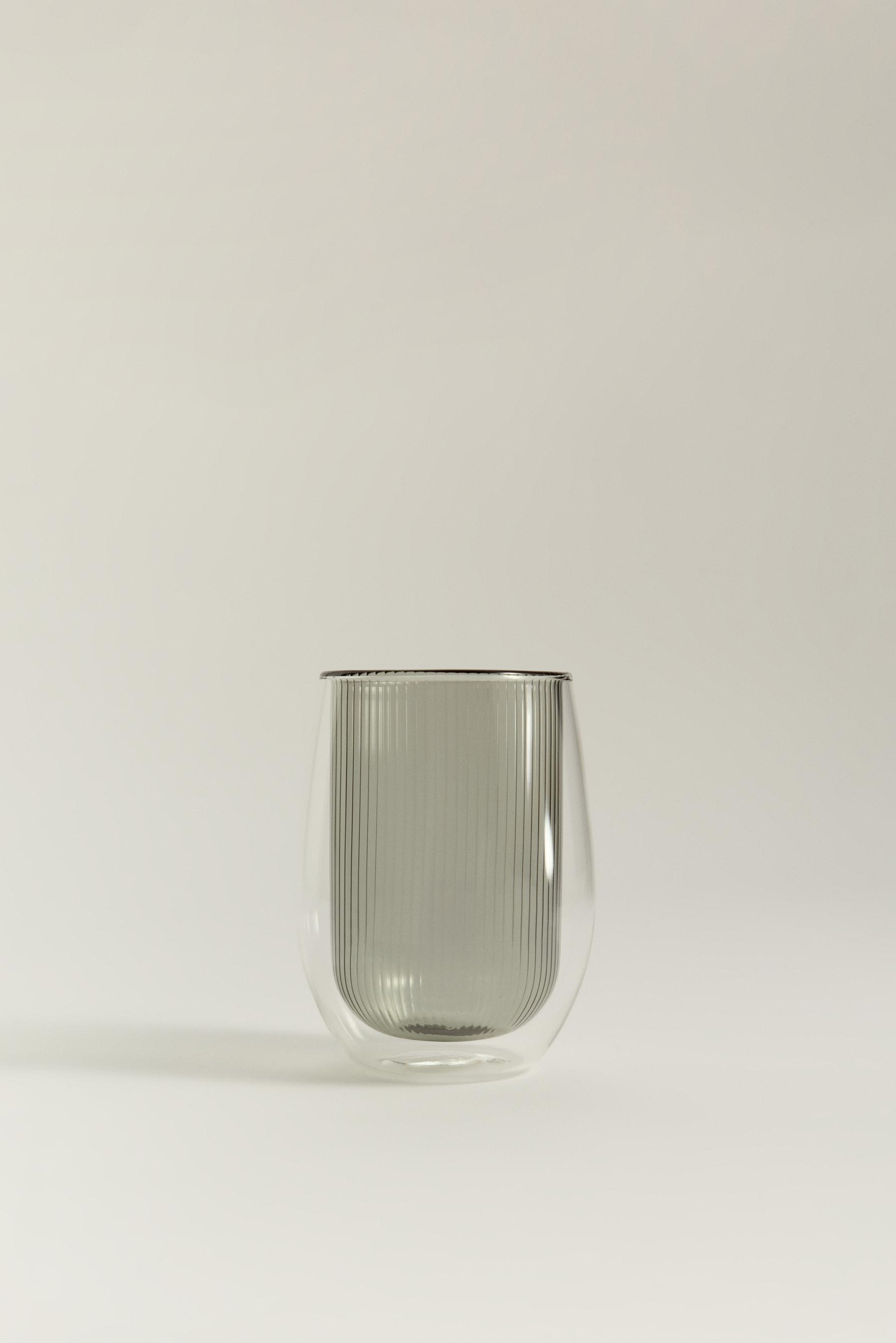 Vaso doble fondo borosilicato 370 ml