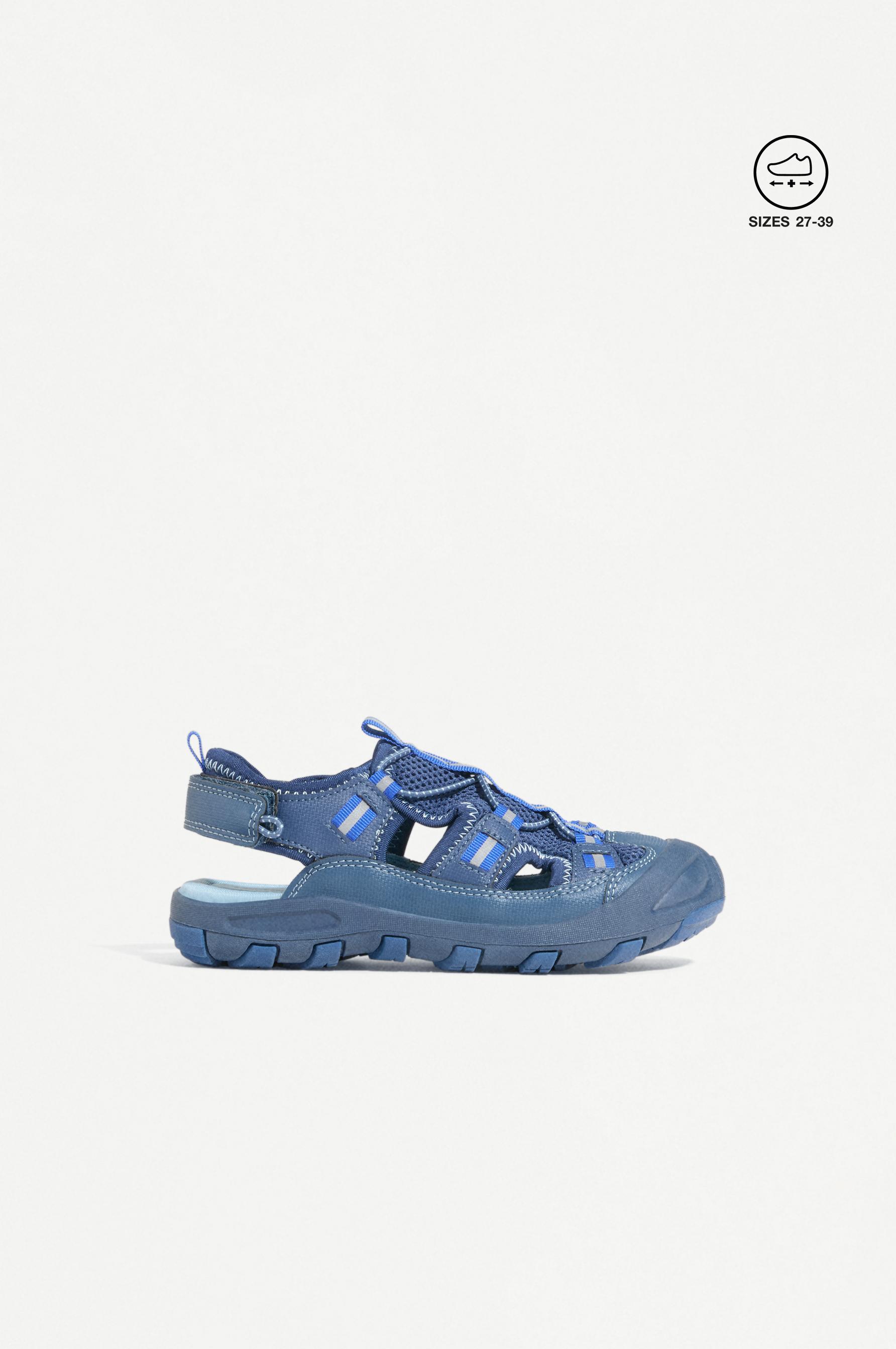 TECHNICAL SANDALS — NAVY BLUE