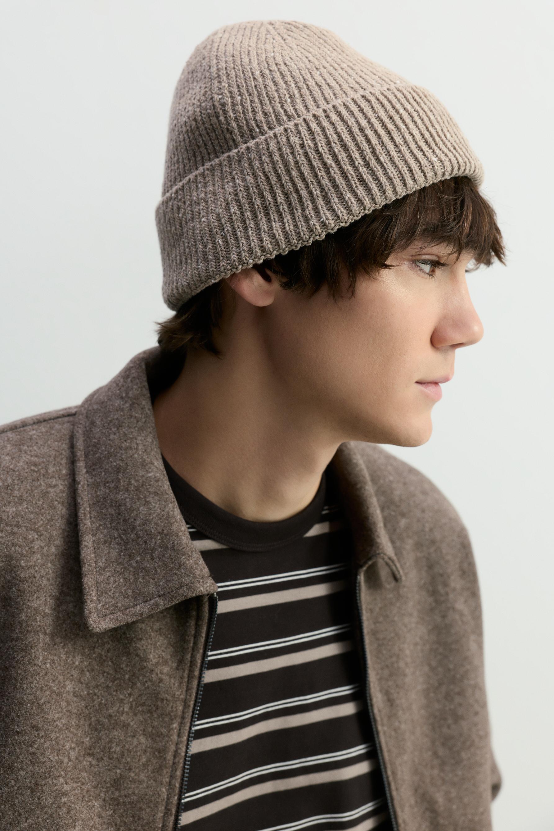 Gorro punto jaspeado