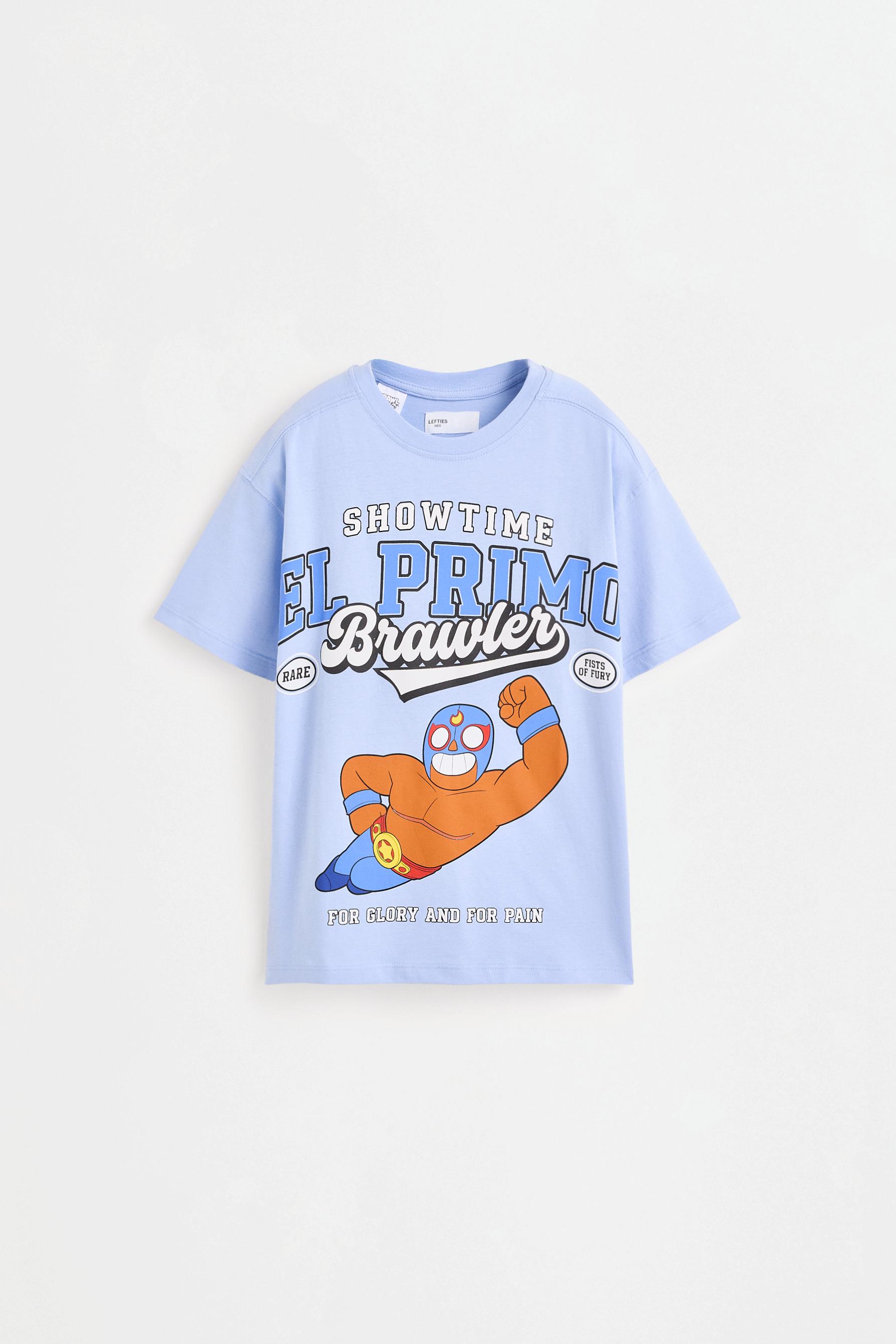 El Primo Brawl Stars ©Supercell Oy T-shirt — PALE BLUE
