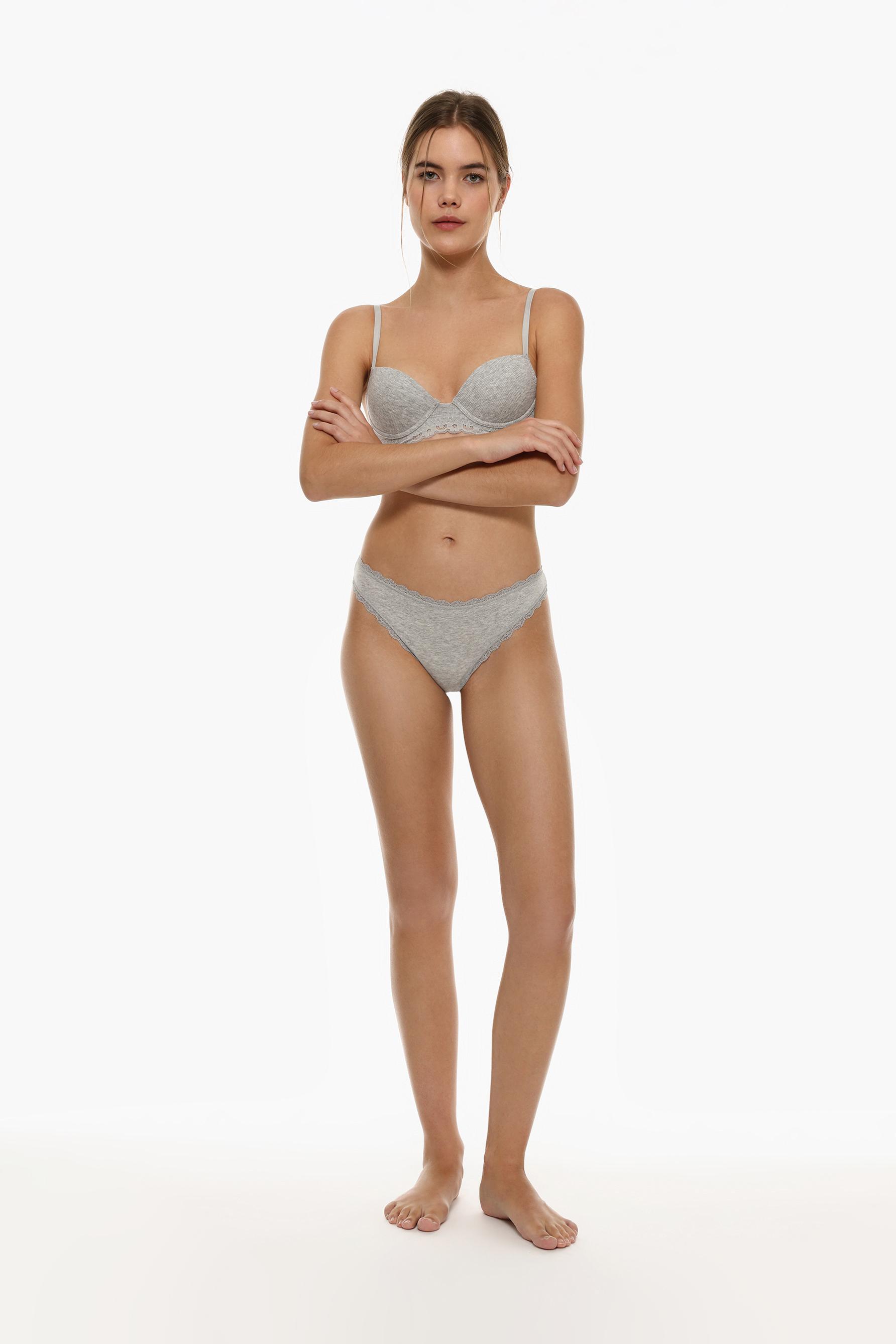 Cotton stretch Brazilian briefs (3-Pack) — VARIOUS