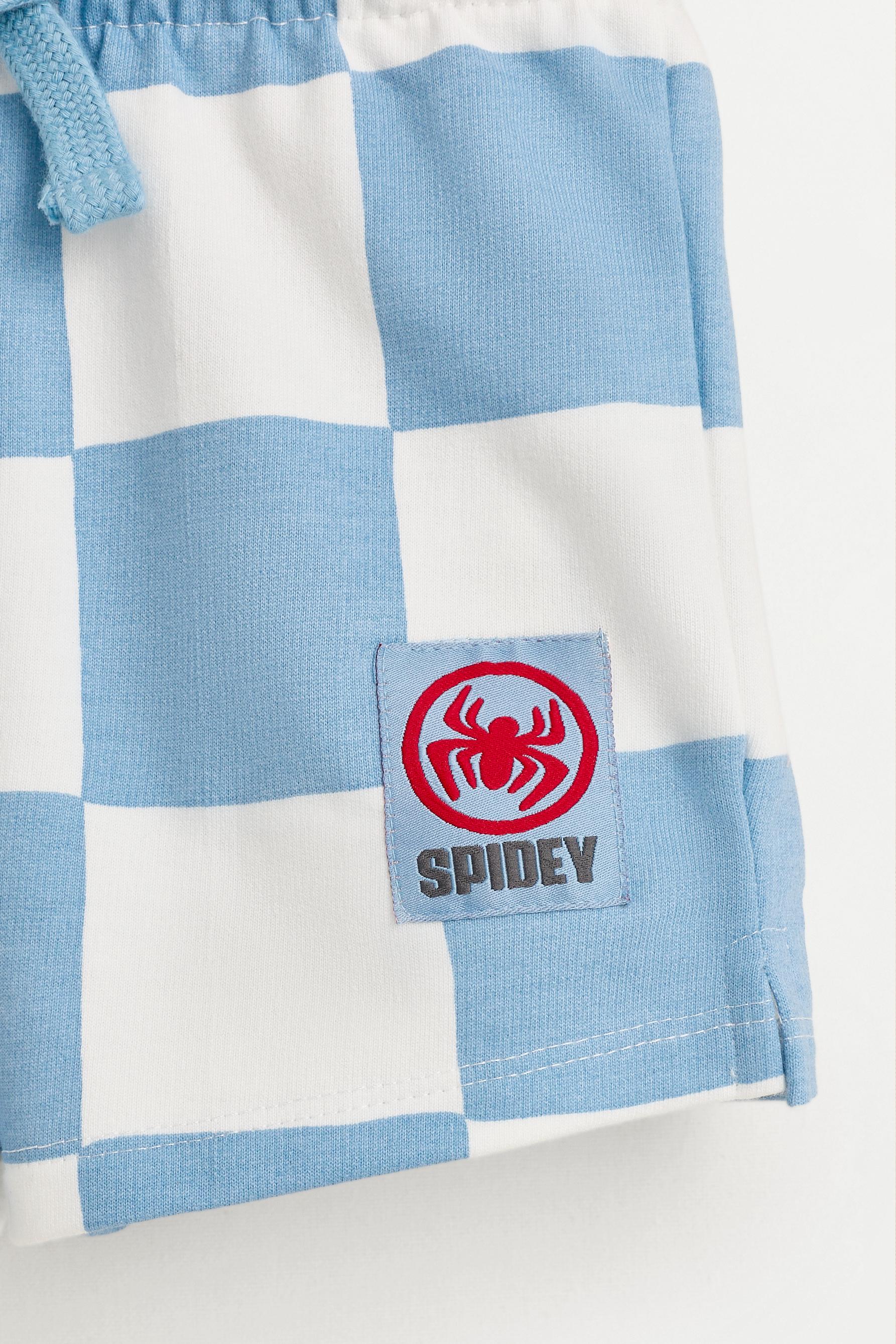 Spidey ©Marvel T-shirt and Bermuda shorts set — WHITE (alternate view)