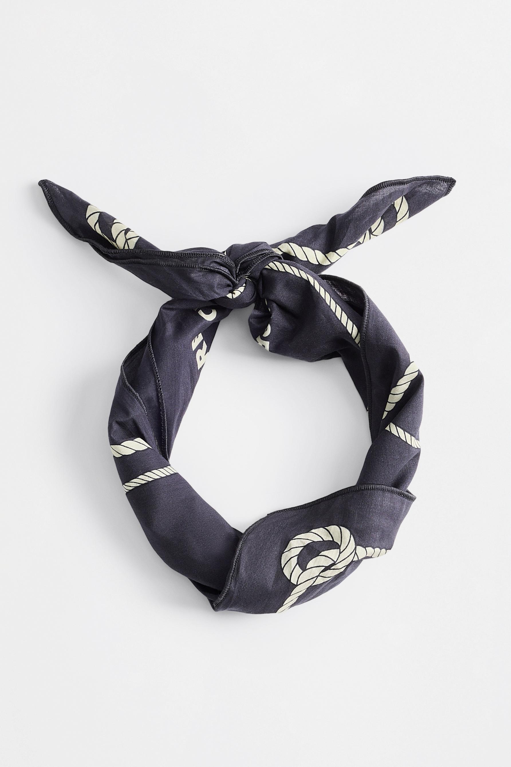 Nautical print scarf — VARIOUS